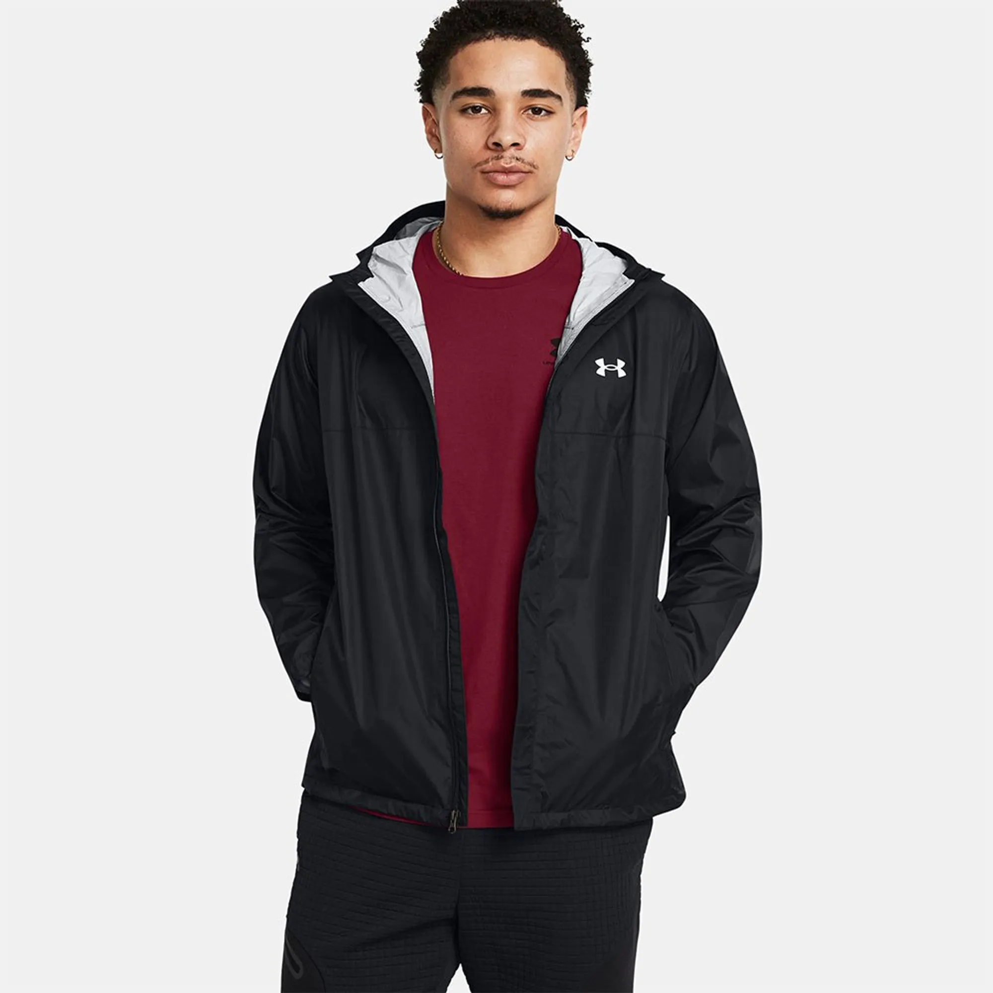 Under Armour  Stormproof Cloudstrike 2.0 Men's Jacket Black / White XXL