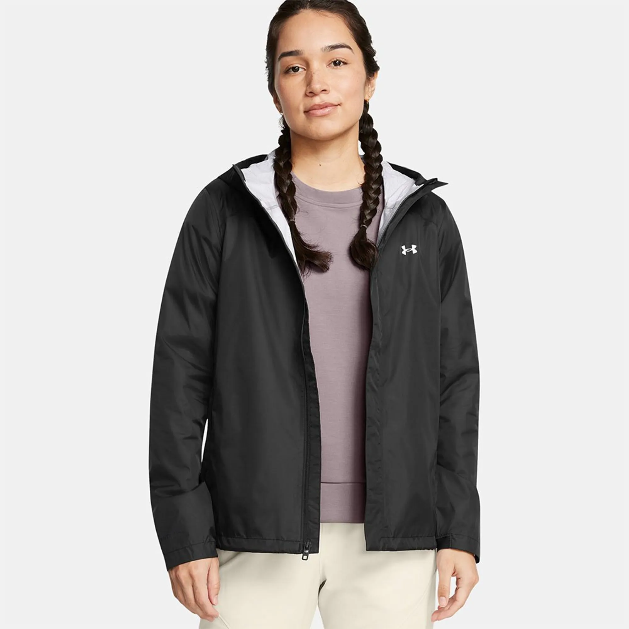 Under Armour  Stormproof Cloudstrike 2.0 Women's Jacket Black / White XS