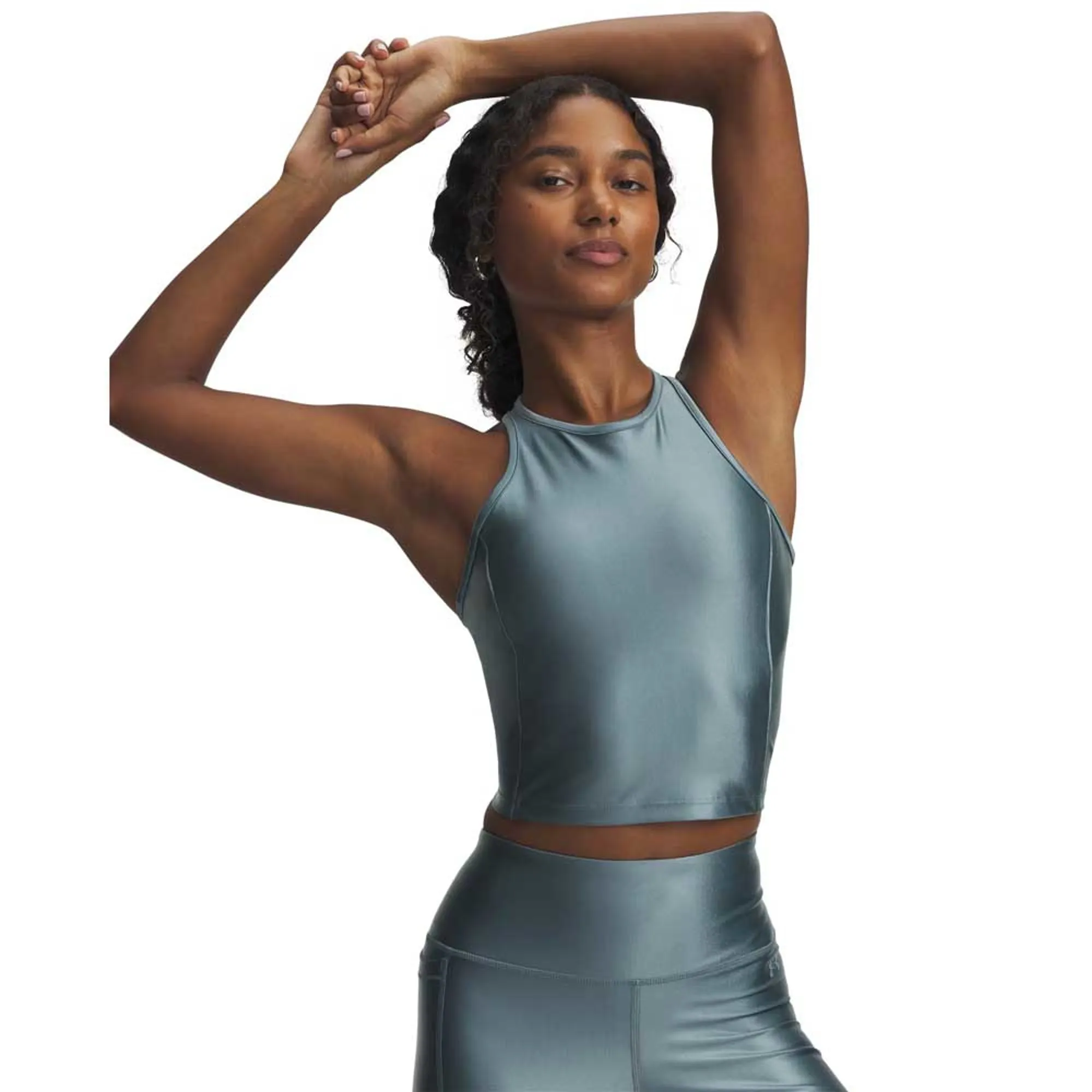 Under Armour  Motion Shine Women's Tank Jasper Blue / Serpentine L