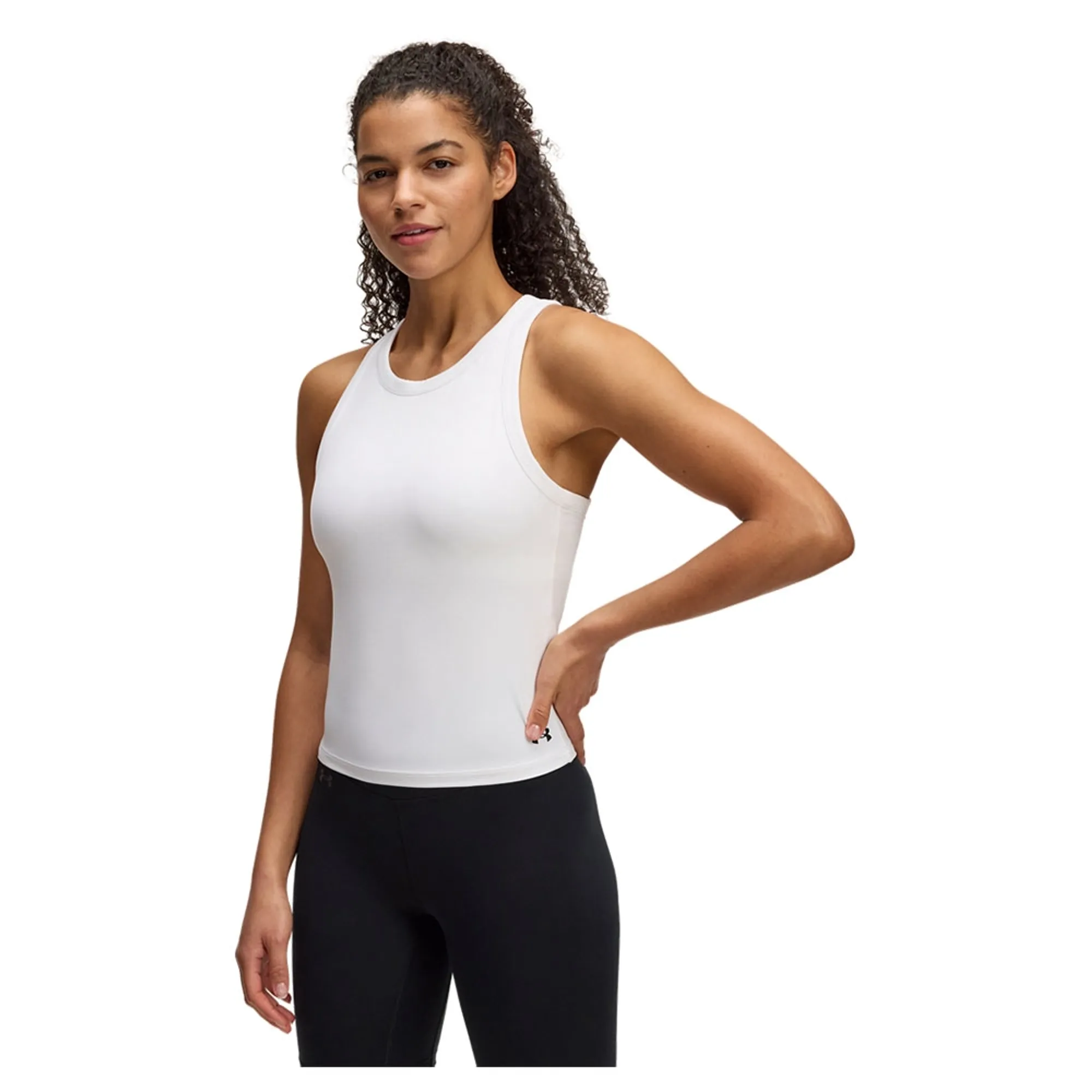 Under Armour  Motion Women's High Neck Tank White / Black L