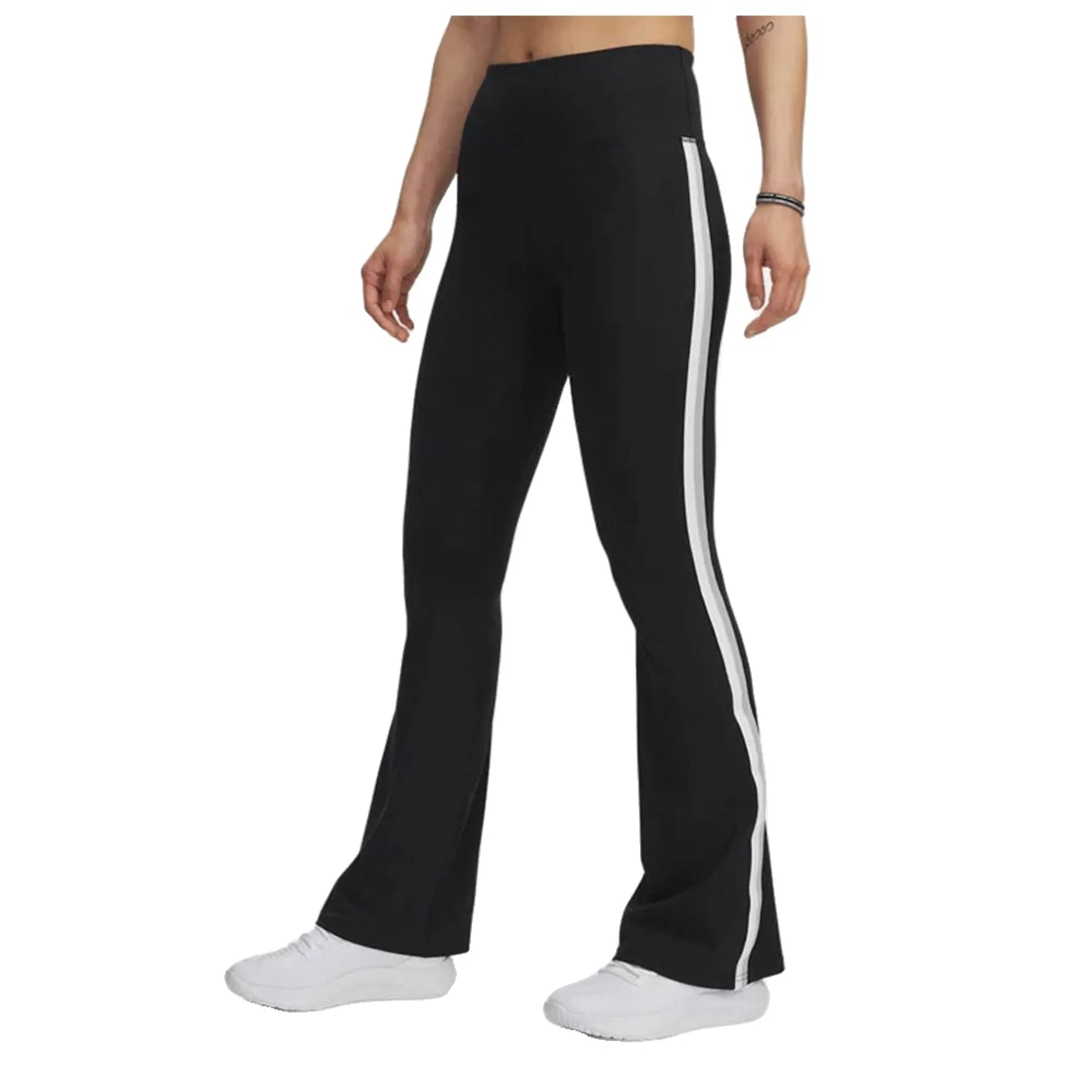 Under Armour Motion Sport Tape Women's Flare Pants Black / White L