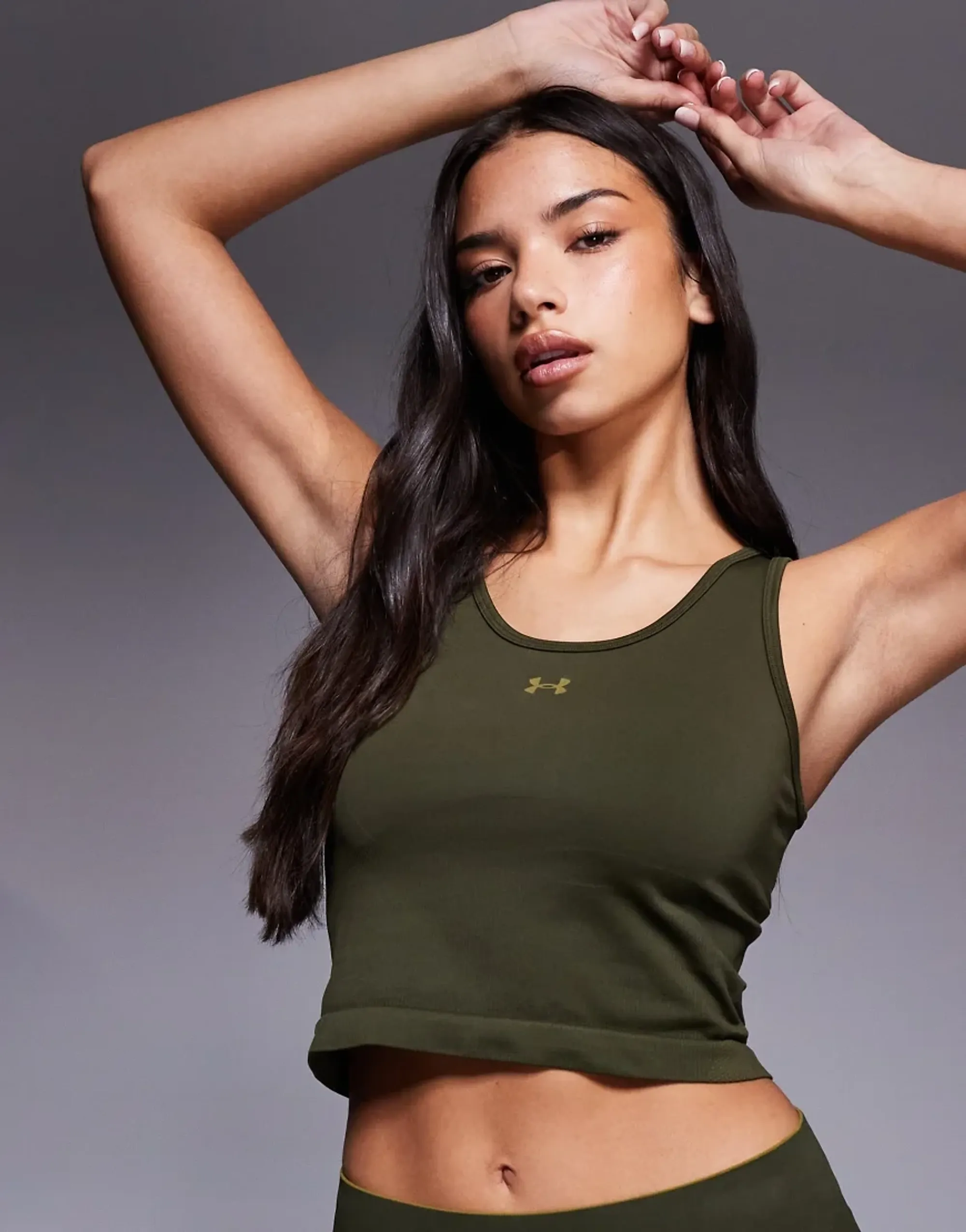 Under Armour  Vanish Seamless Women's Tank Expedition Green / Canteen Green / Canteen Green XS