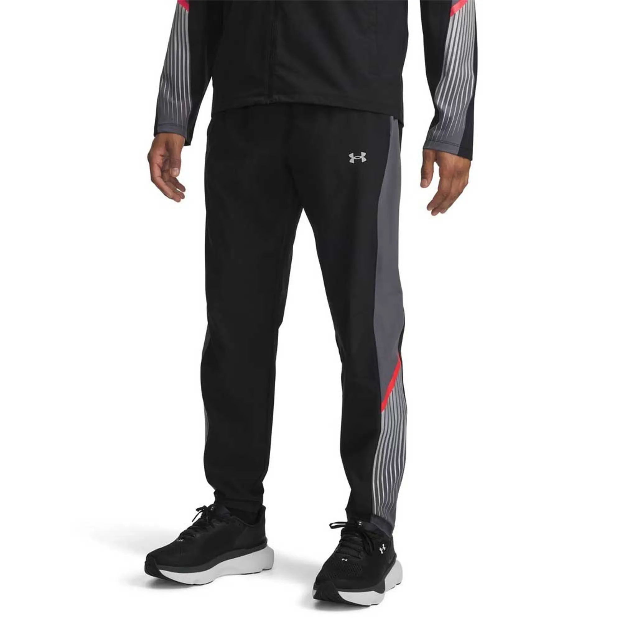 Under Armour  Velociti Storm Men's Pants Black / Castlerock / Reflective L