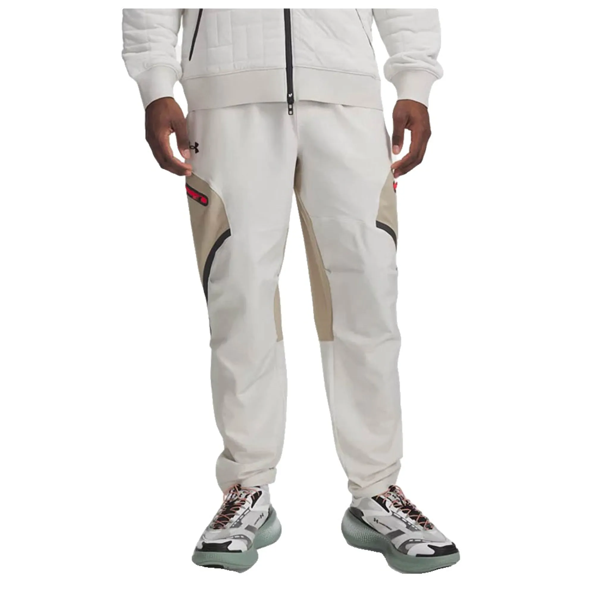 Under Armour Unstoppable Men's Cargo Pants Summit White / City Khaki / Black L