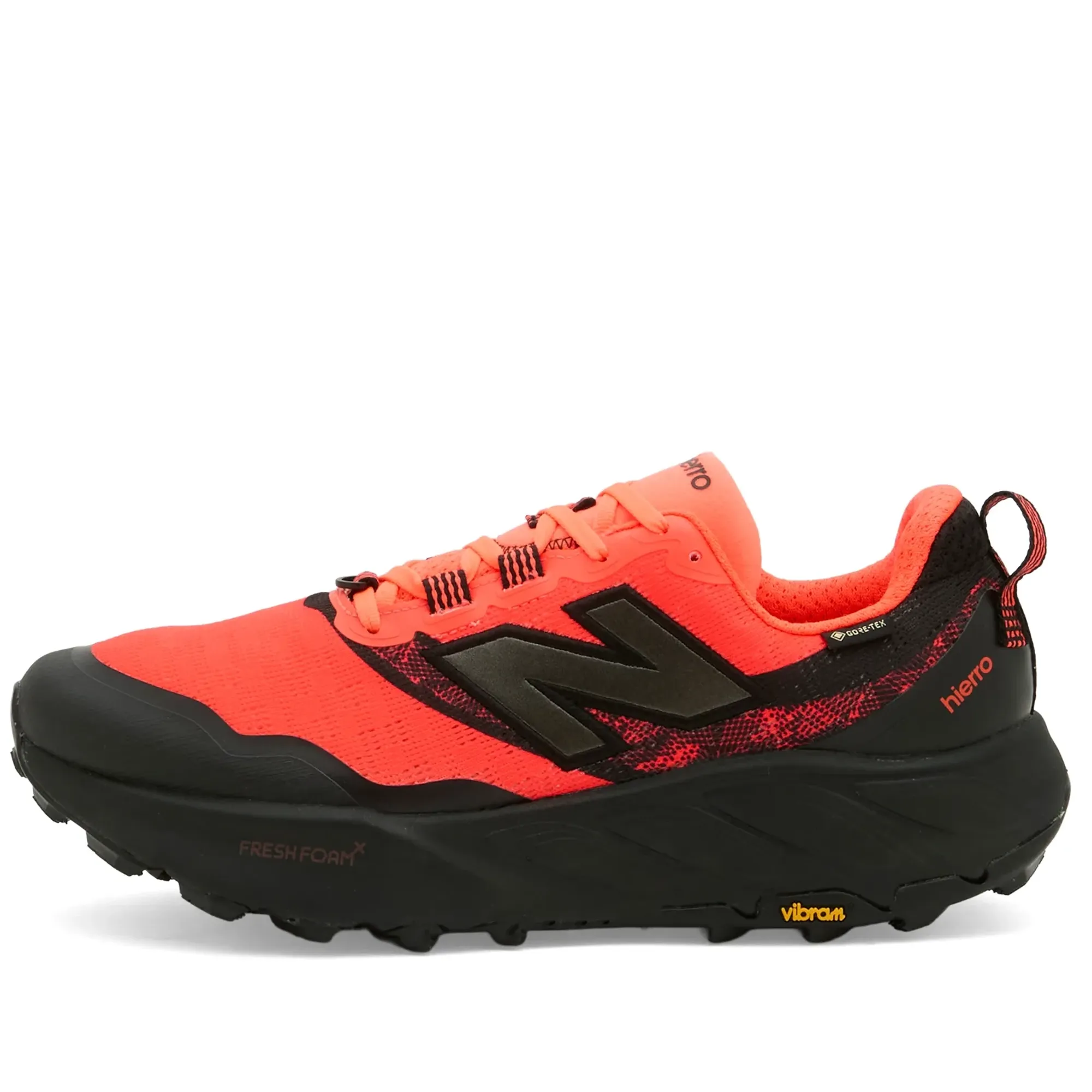 New Balance Men's Fresh Foam X Hierro v9 GORE-TEX® in Red/Black Synthetic