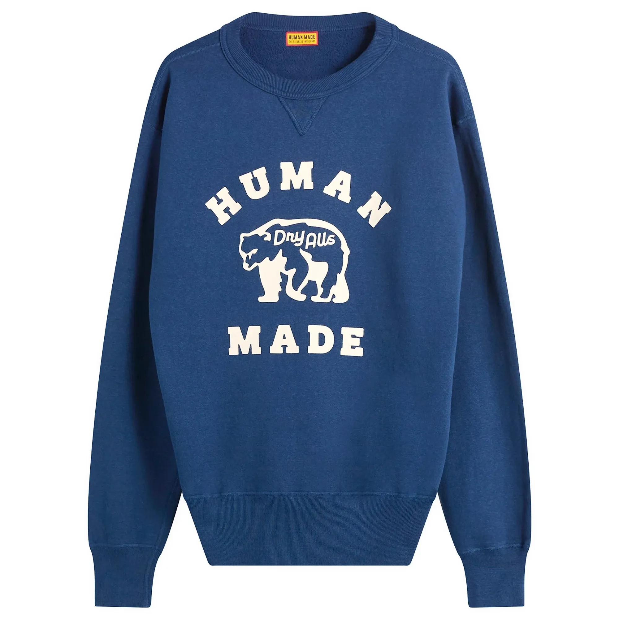 Human Made Men's Polar Bear Tsuriami Sweatshirt Navy
