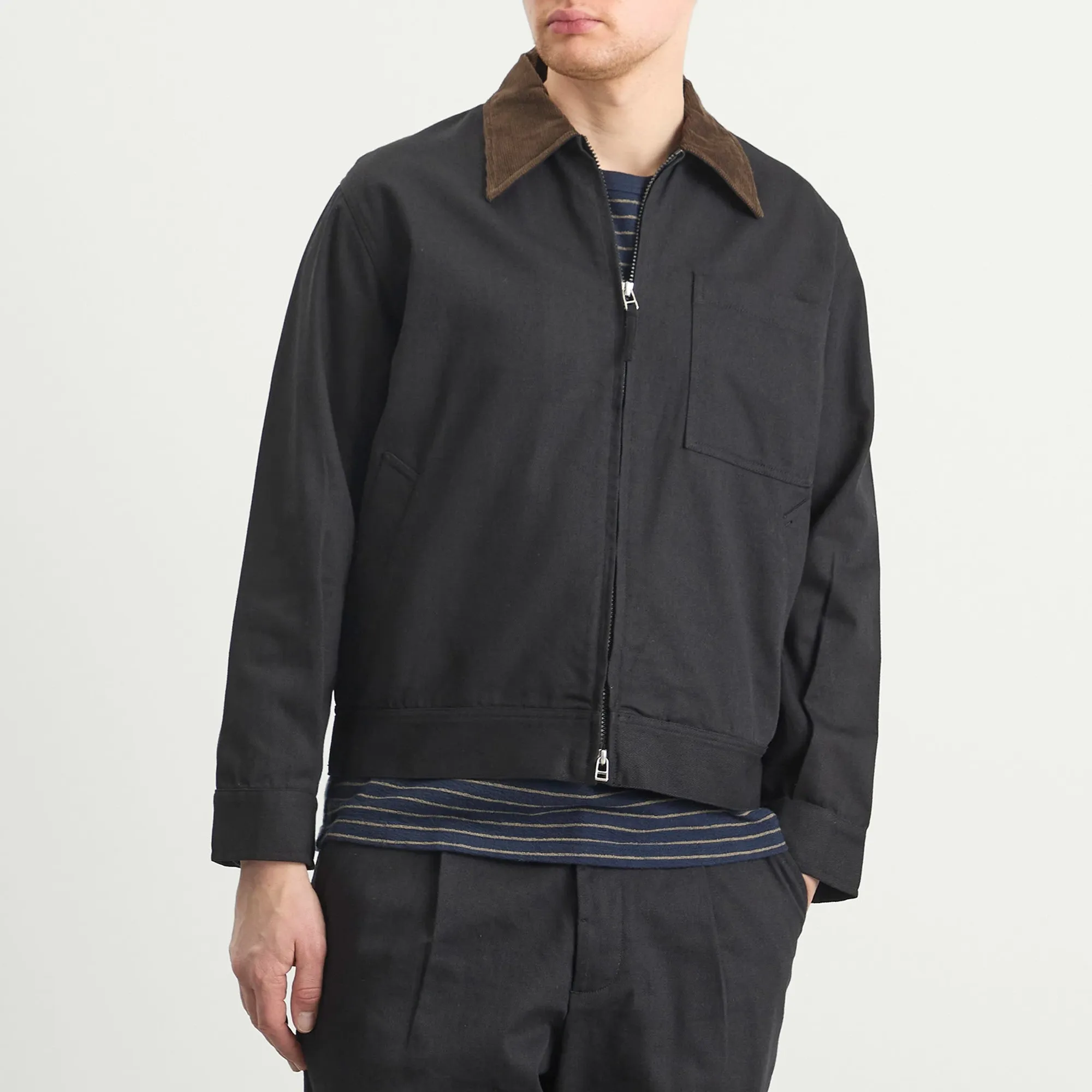 Universal Works Men's Presented by END. Rose Bowl Jacket Black