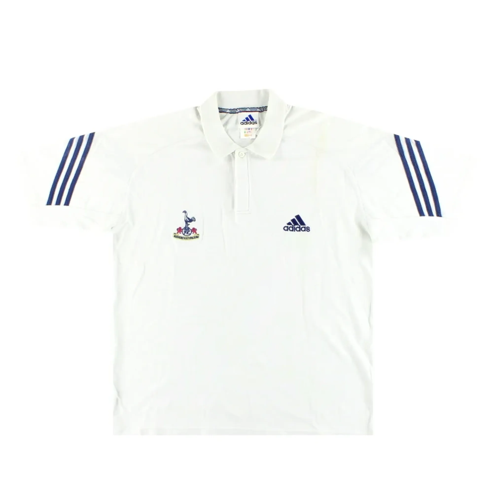 2000-01 Tottenham adidas Polo Shirt XL - Tottenham Hotspur / Excellent