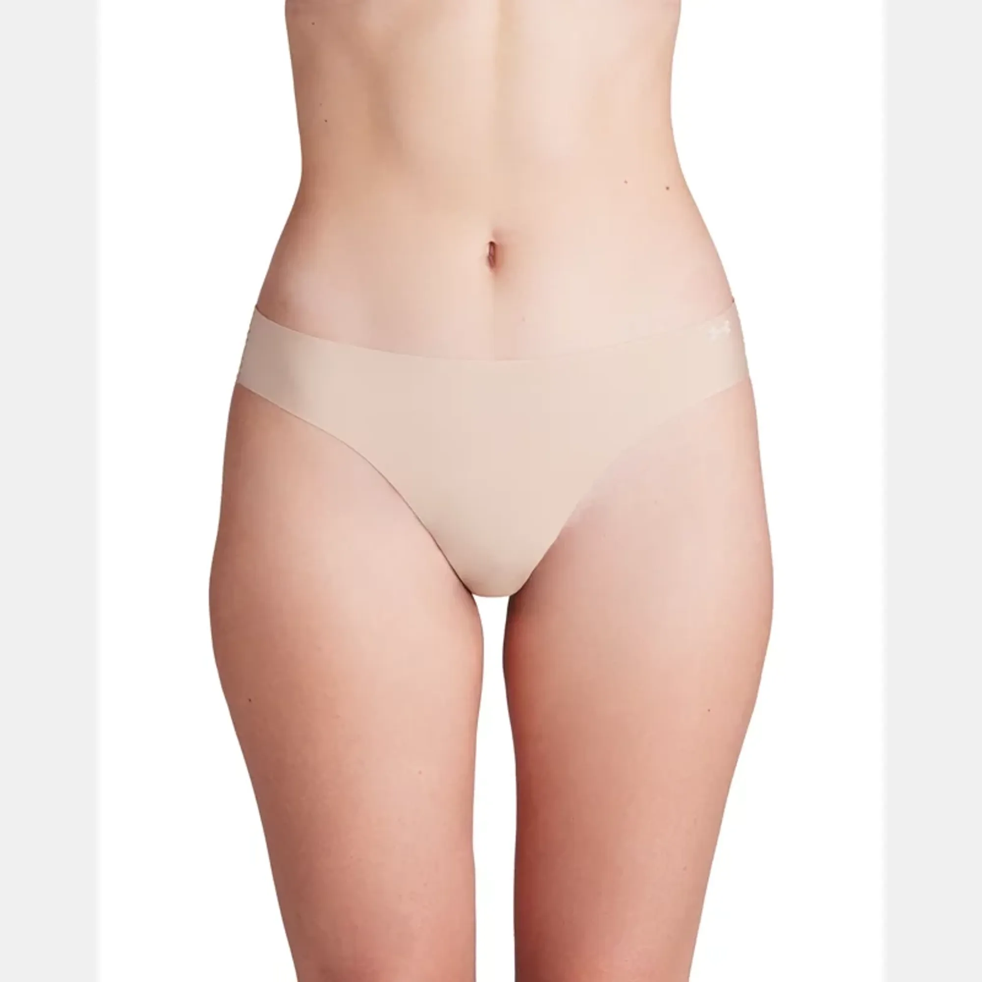 Under Armour  Pure Stretch Women's 3-Pack No Show Thong Hue500 / Hue500 L