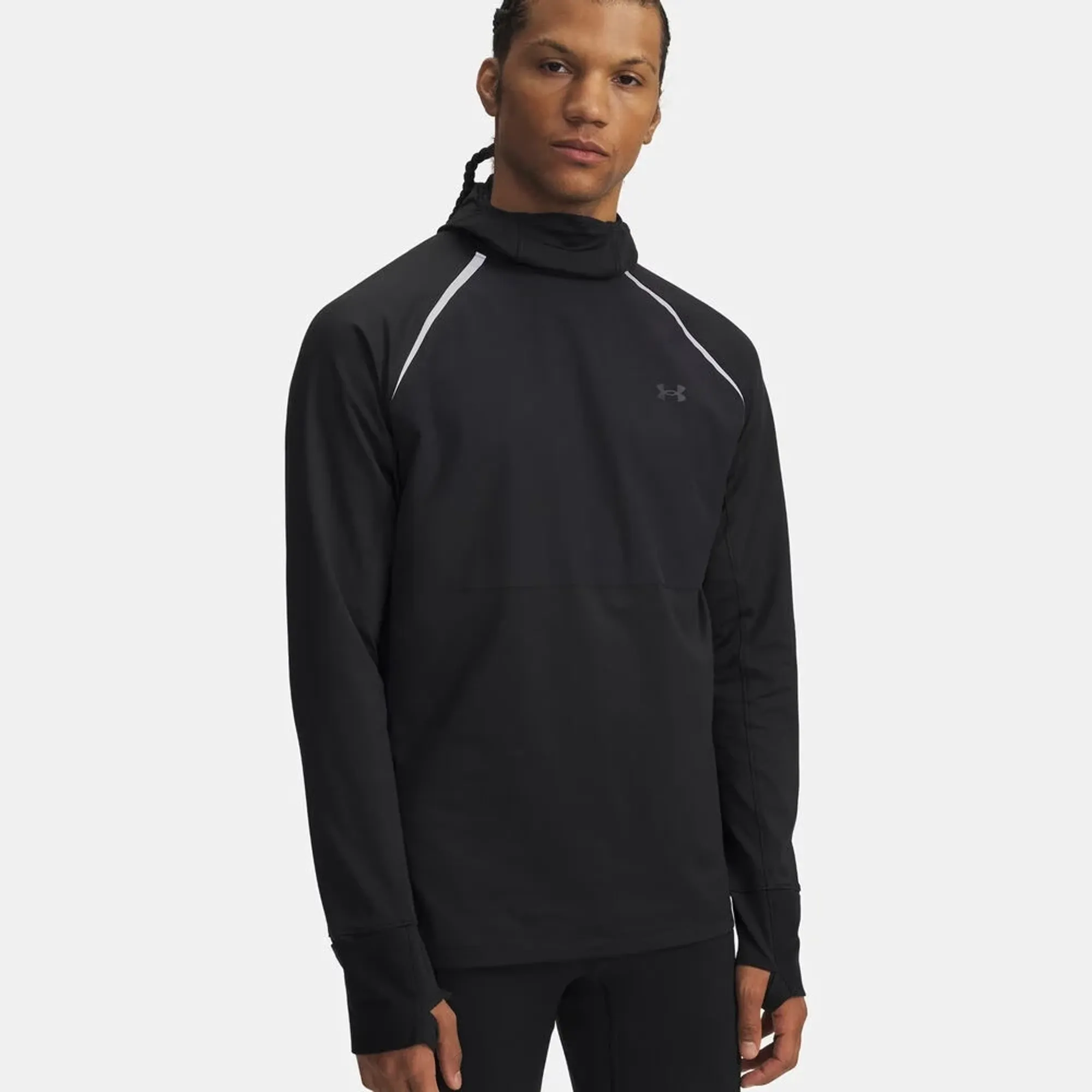 Under Armour  Velociti Pro Cold Weather Men's Balaclava Hoodie Black / Reflective L