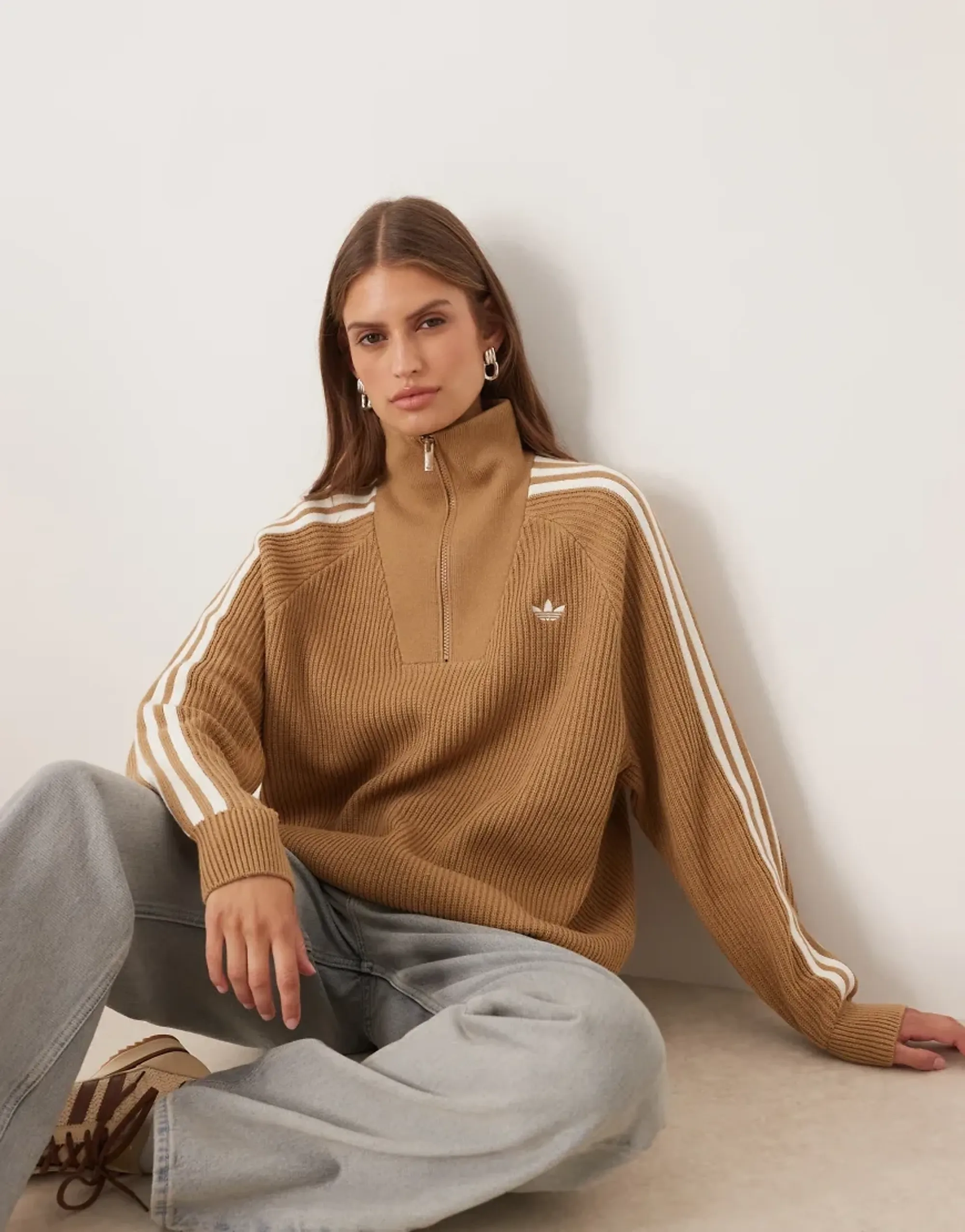 Adidas Originals Funnel Neck Sweatshirt