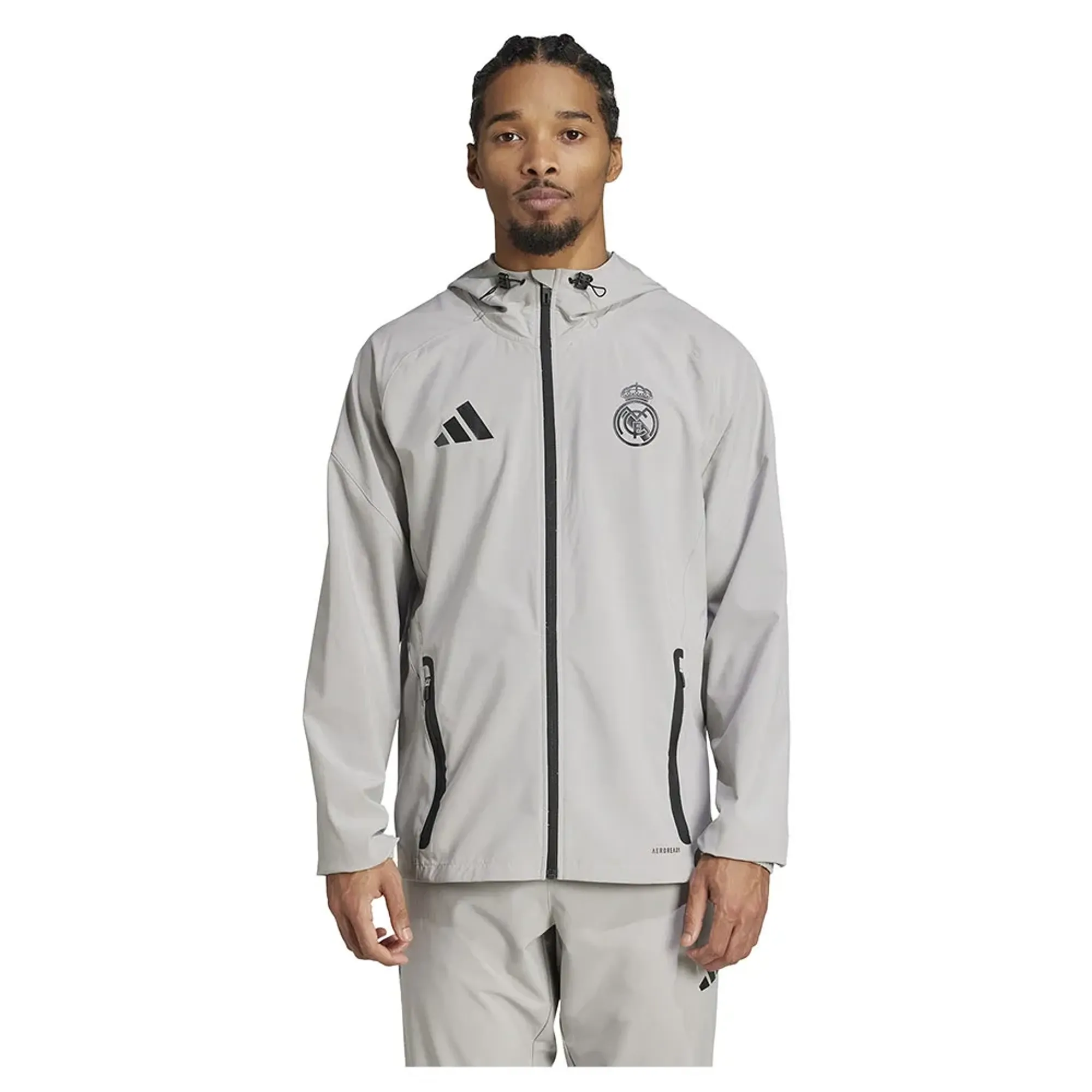 Adidas Real Madrid Tiro 25/26 Competition Vis Tech Jacket
