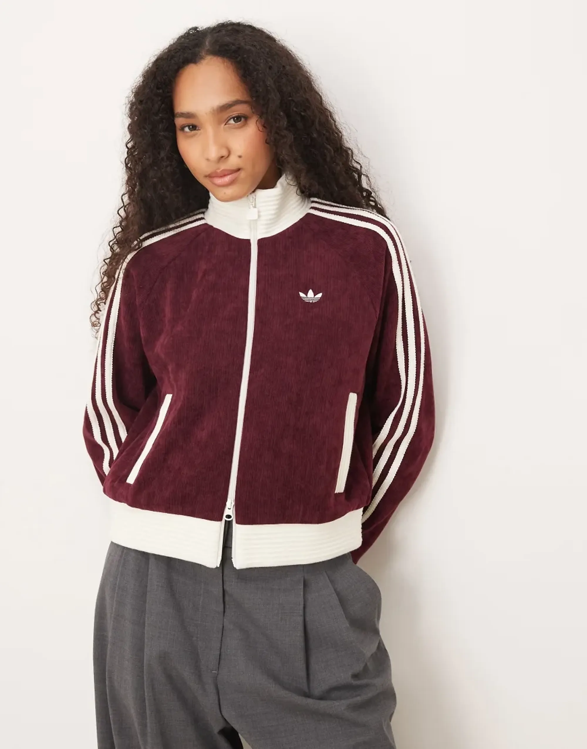 Adidas Originals Velour Knit Tracksuit Jacket
