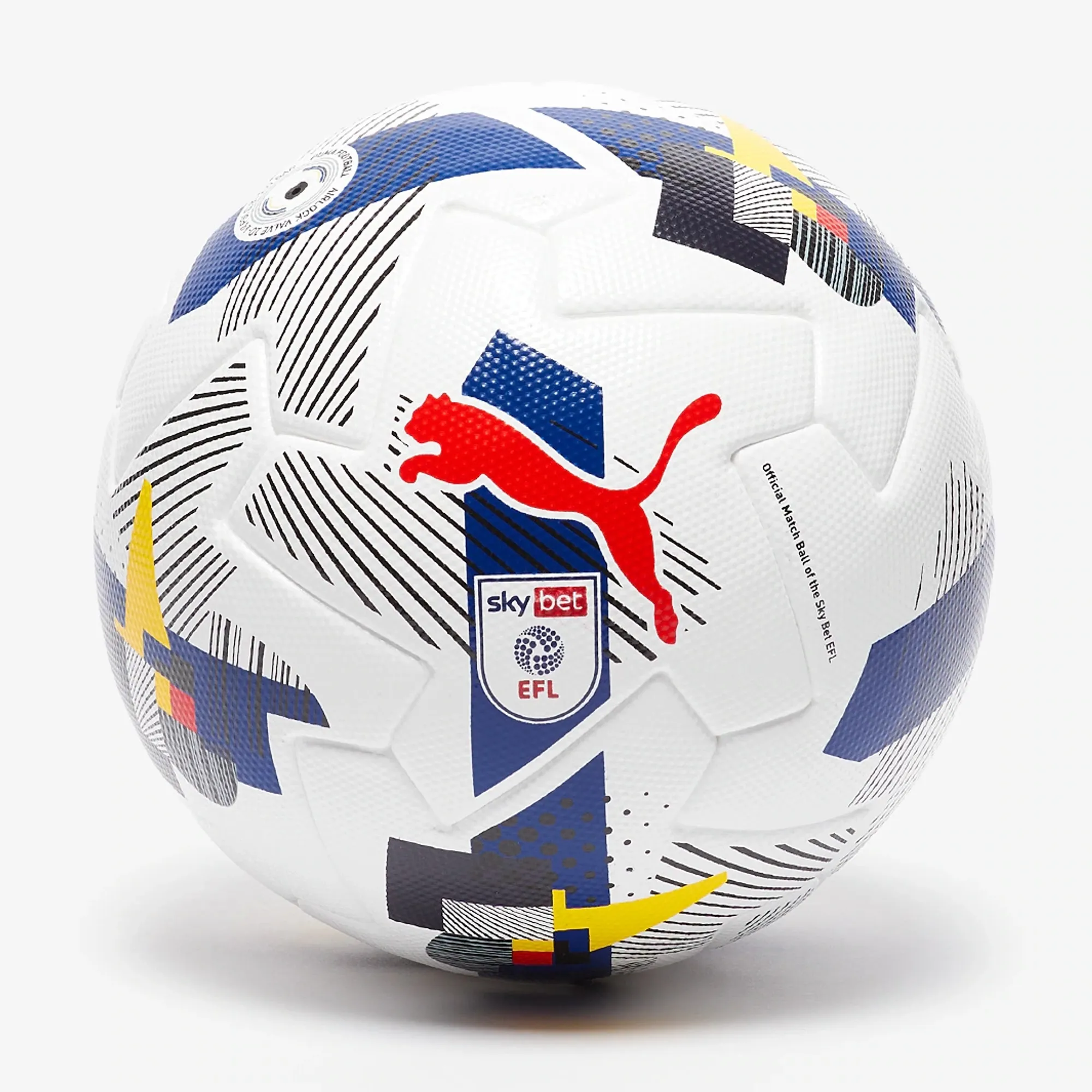 PUMA Orbita 1 Efl Sky Bet Football (Fifa Quality Pro), White/Multicolor, size 5