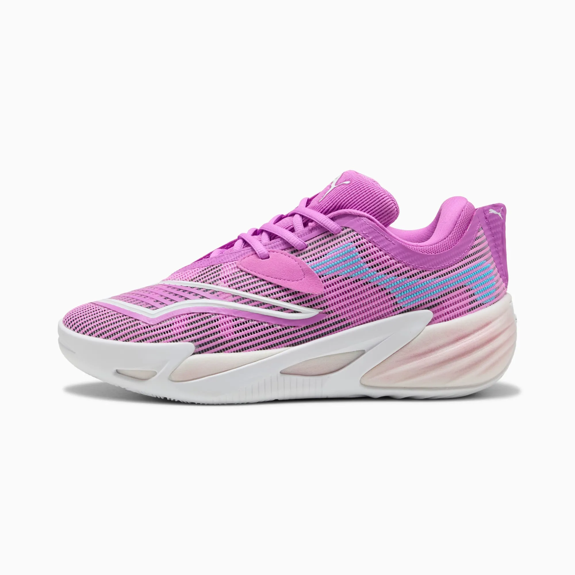 PUMA All-Pro Nitroâ¢ 2 Basketball Shoes Unisex, Electric Orchid/White, size 10