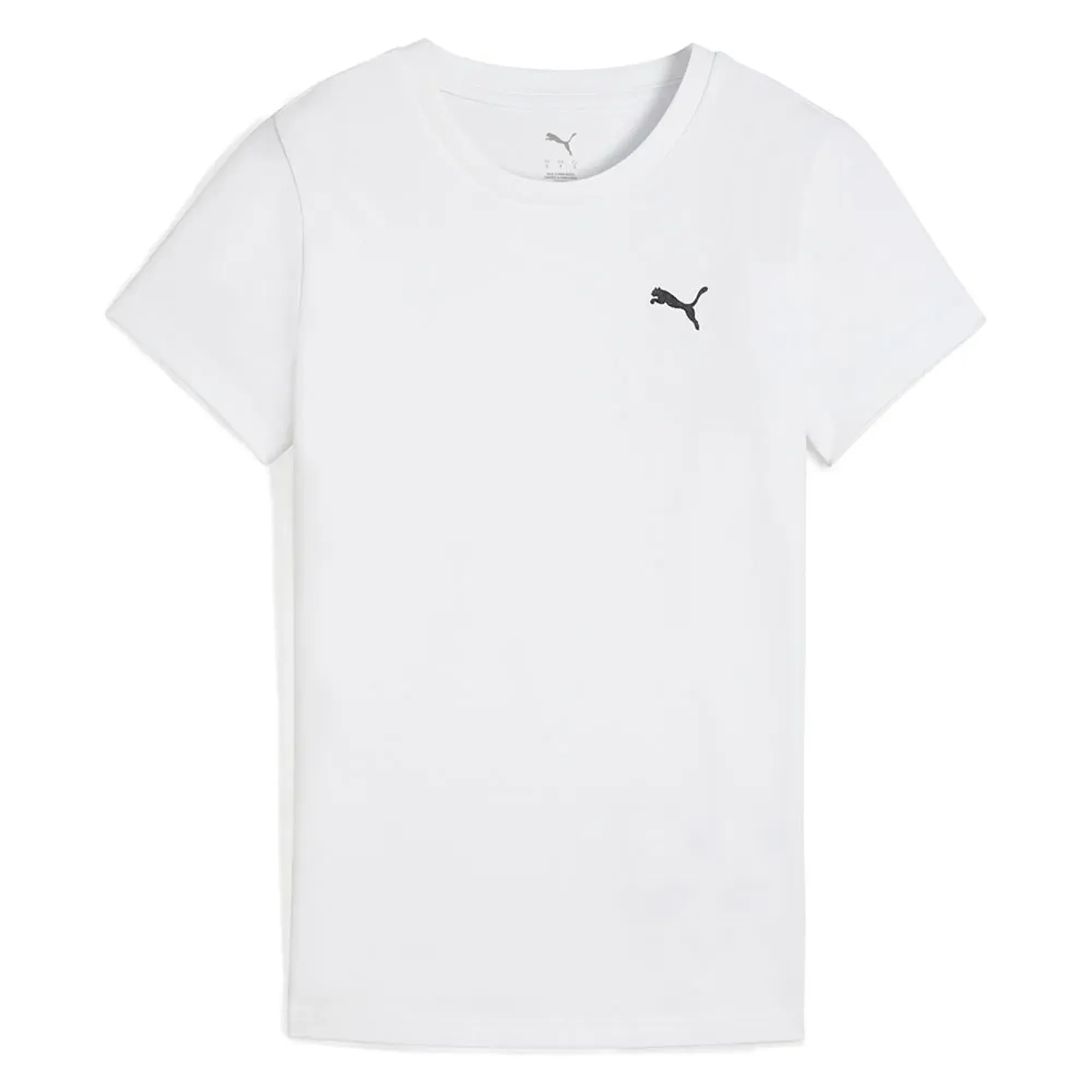 PUMA Essentials Slim T-Shirt Women, White, size Large