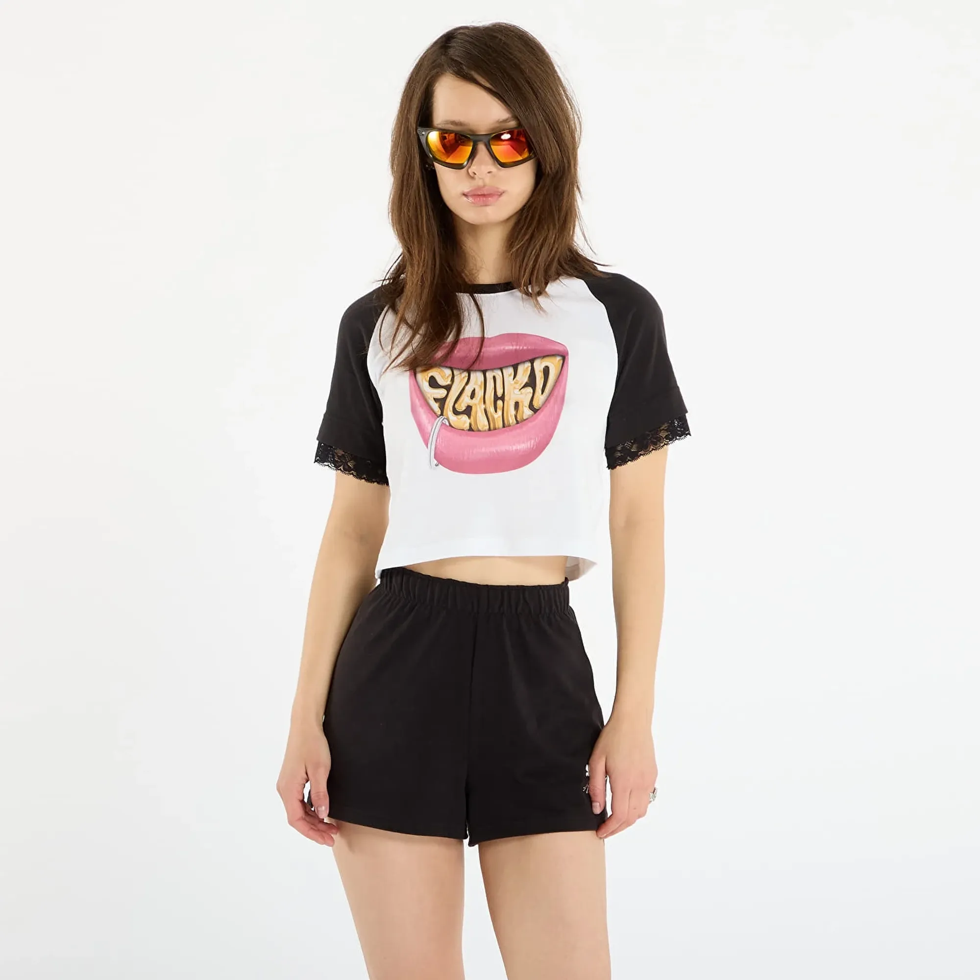 A$Ap Rocky x PUMA Flacko Smile Baby T-Shirt Women, White, size Large