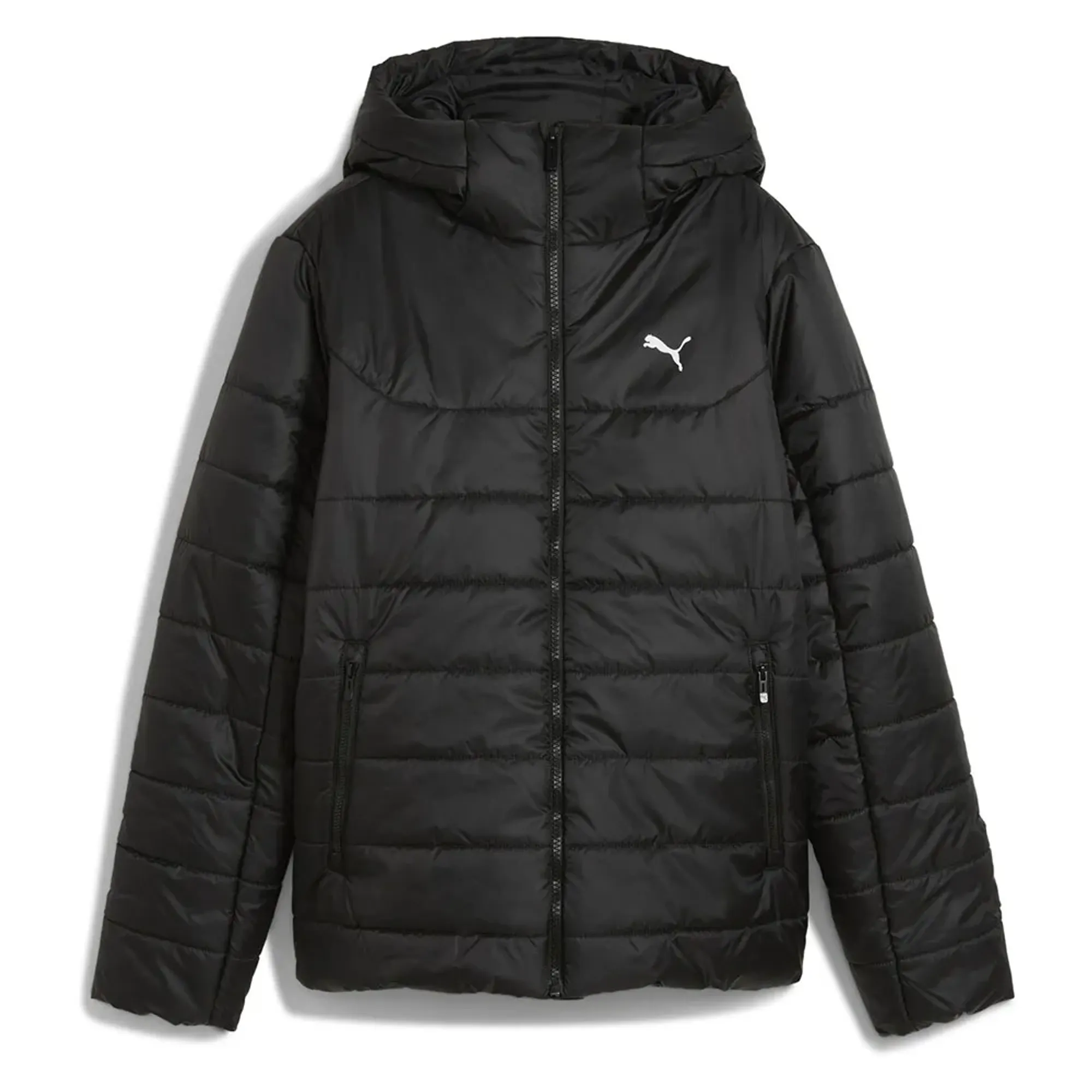 PUMA Essentials Hooded Padded Jacket Women, Black, size Large