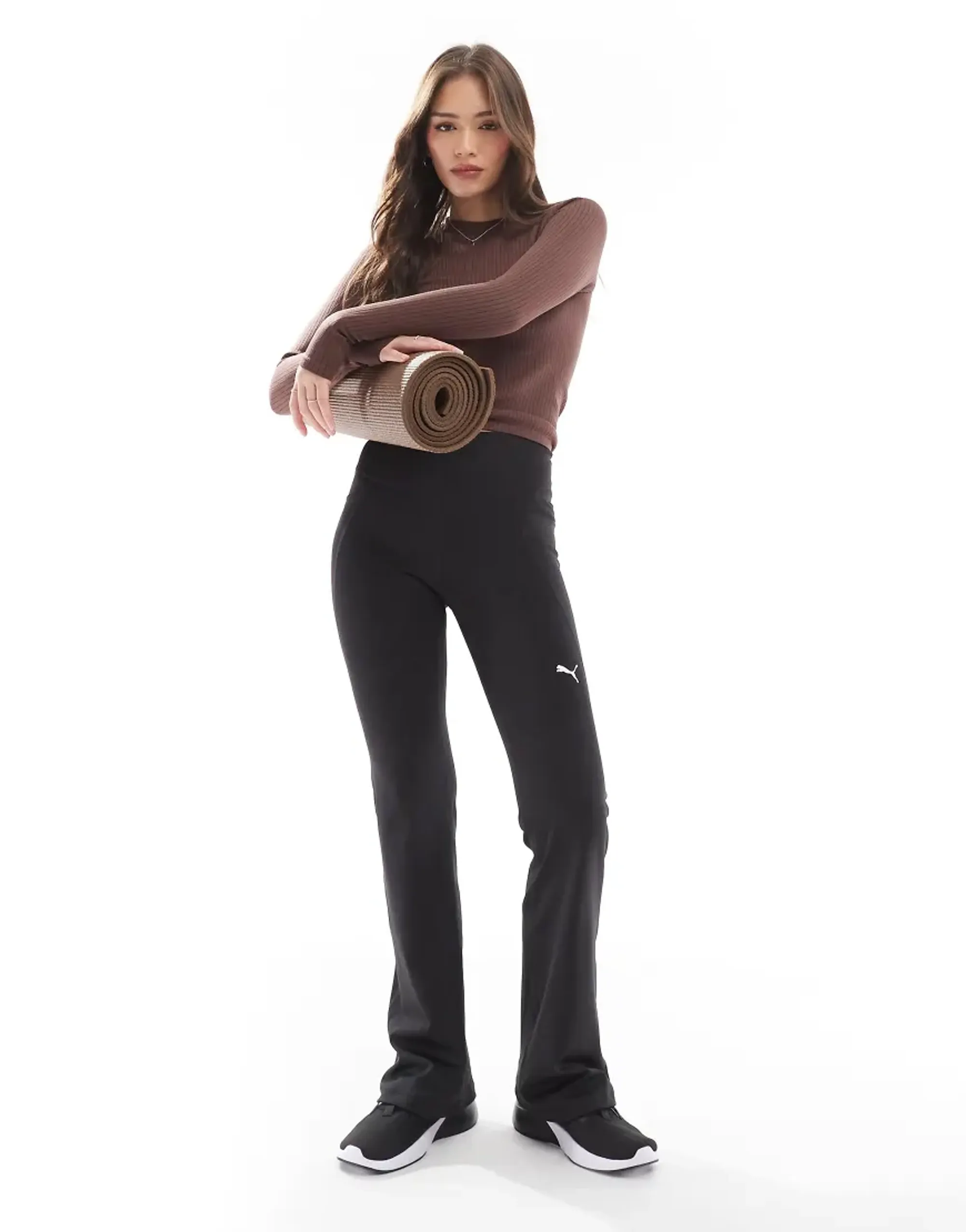 PUMA Tad Essentials Bootcut Pants Women, Black, size 3XL