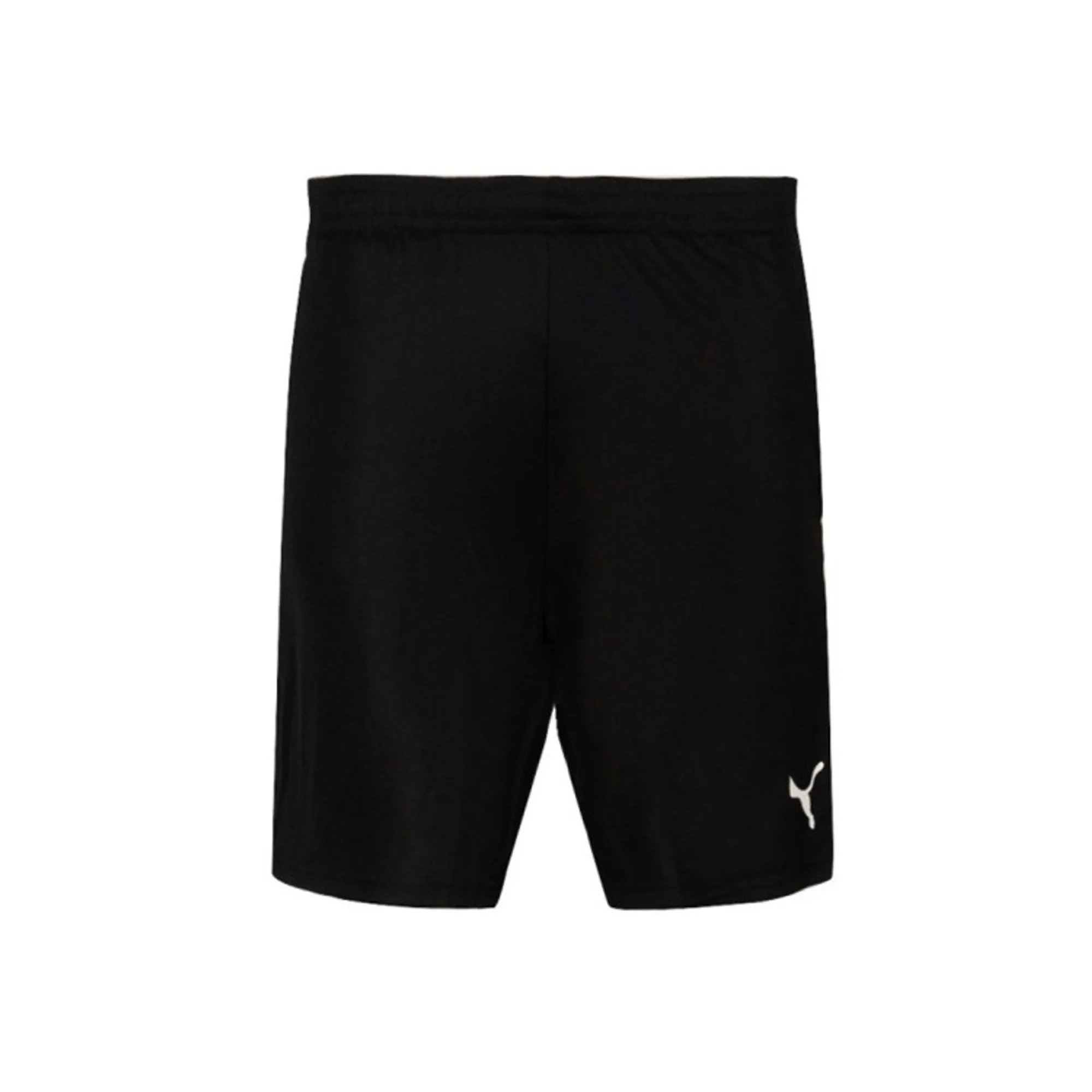 PUMA Individualfinal Training Shorts Youth, Black/Heat Fire, size 11-12 Youth