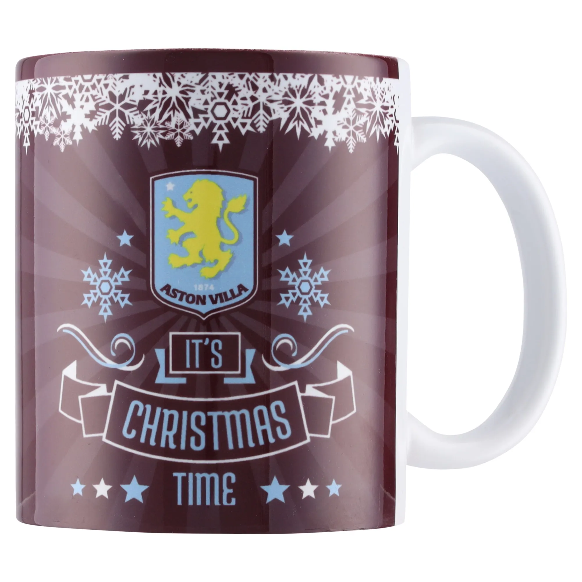 Aston Villa Christmas Mug - 11oz