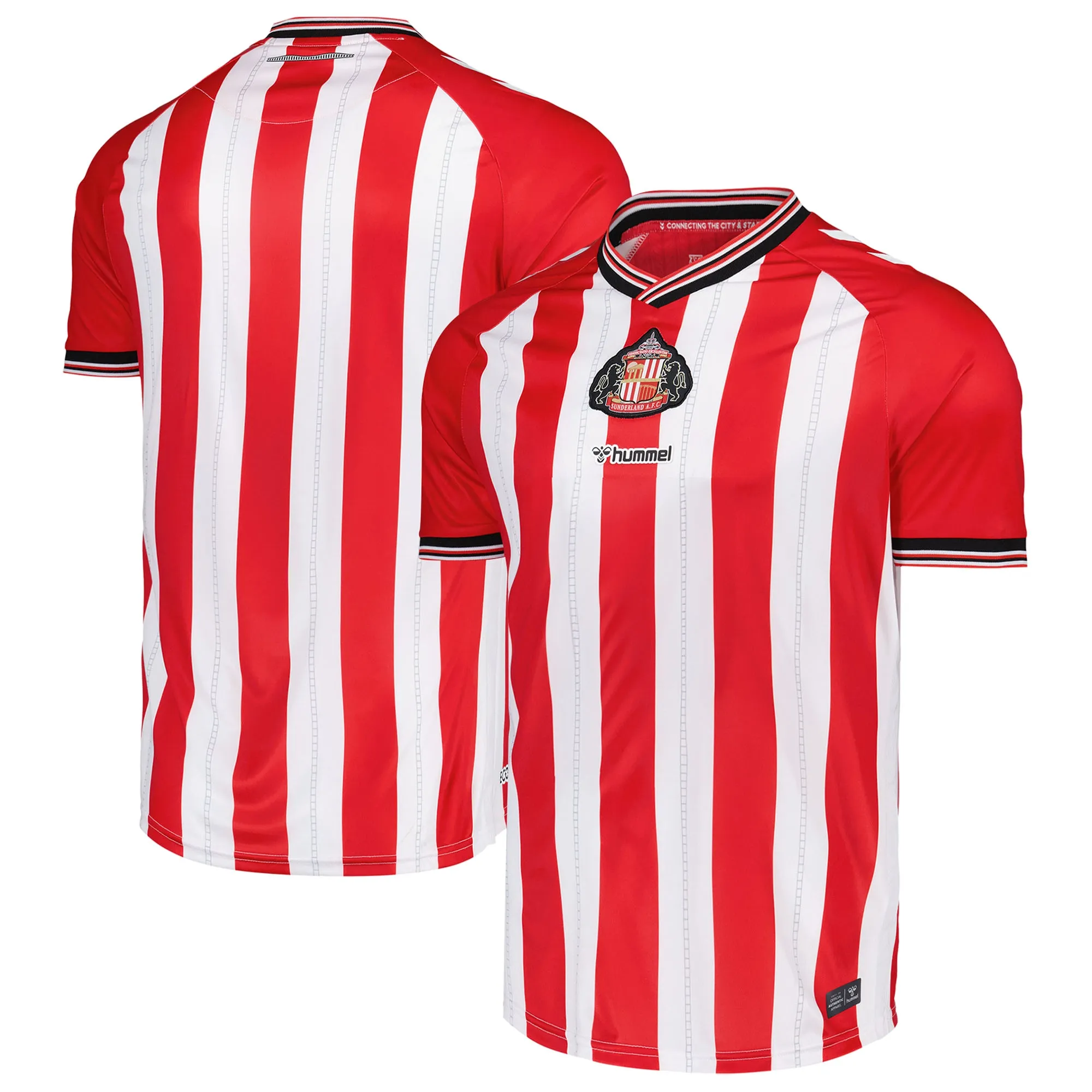Sunderland Hummel Home Shirt 2025-26 - Unsponsored
