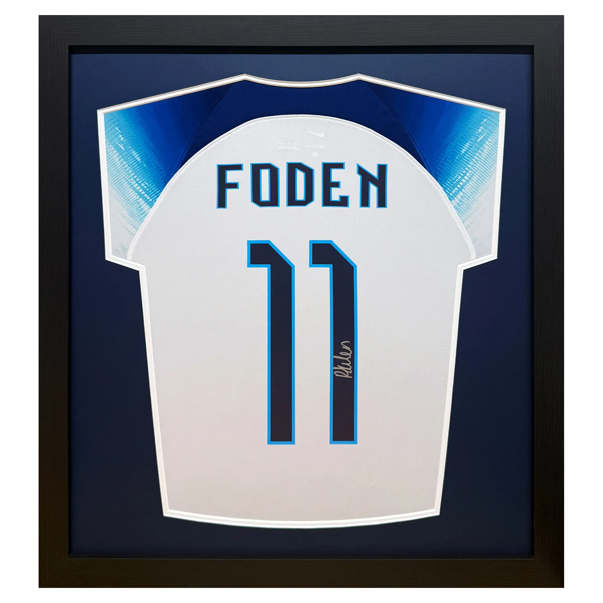 England Phil Foden Signed Football Shirt