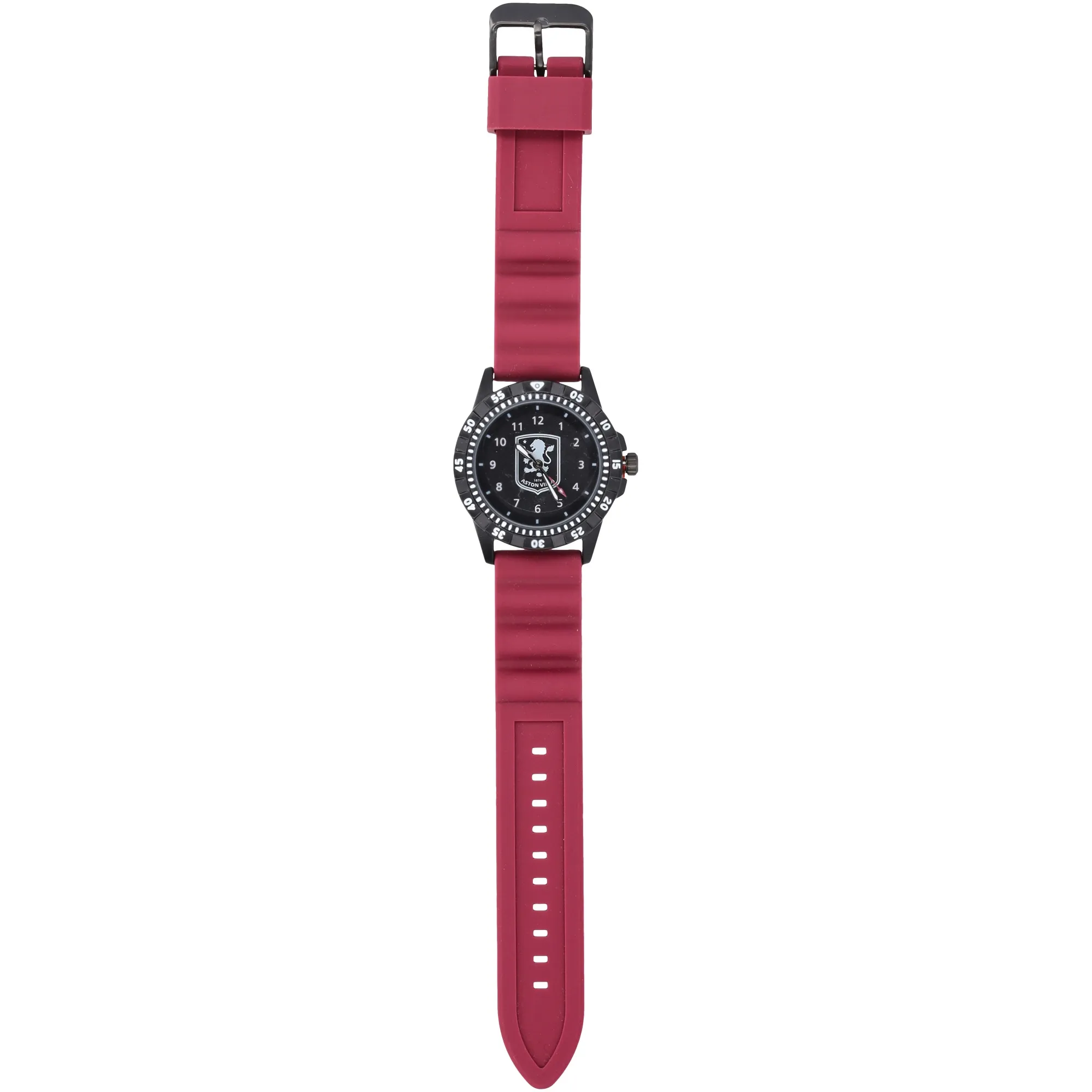Aston Villa Silicone Strap Watch