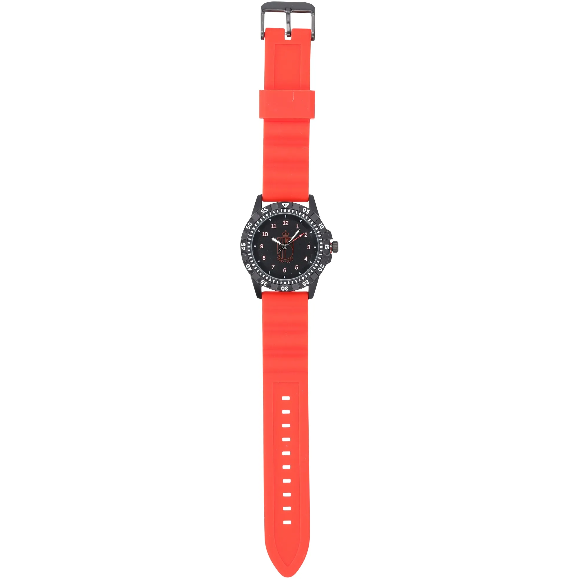 Belgium FA Silicone Strap Watch