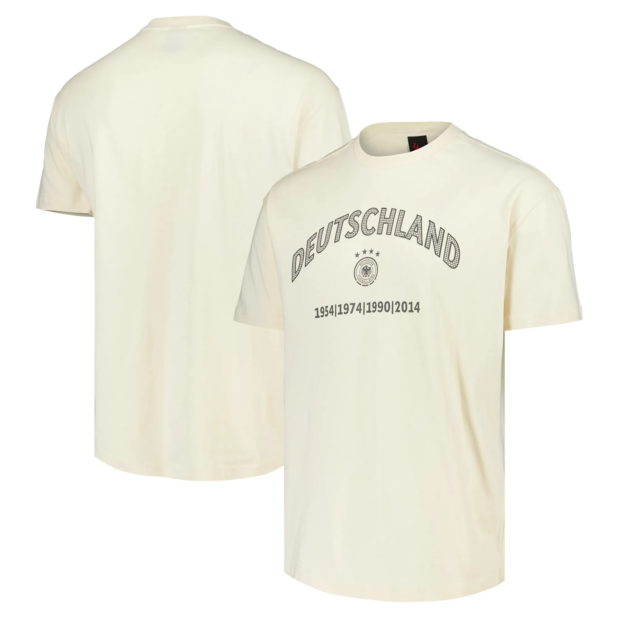 Germany Elements Super Soft Short Sleeve T-Shirt - Whitecap Grey  - Mens