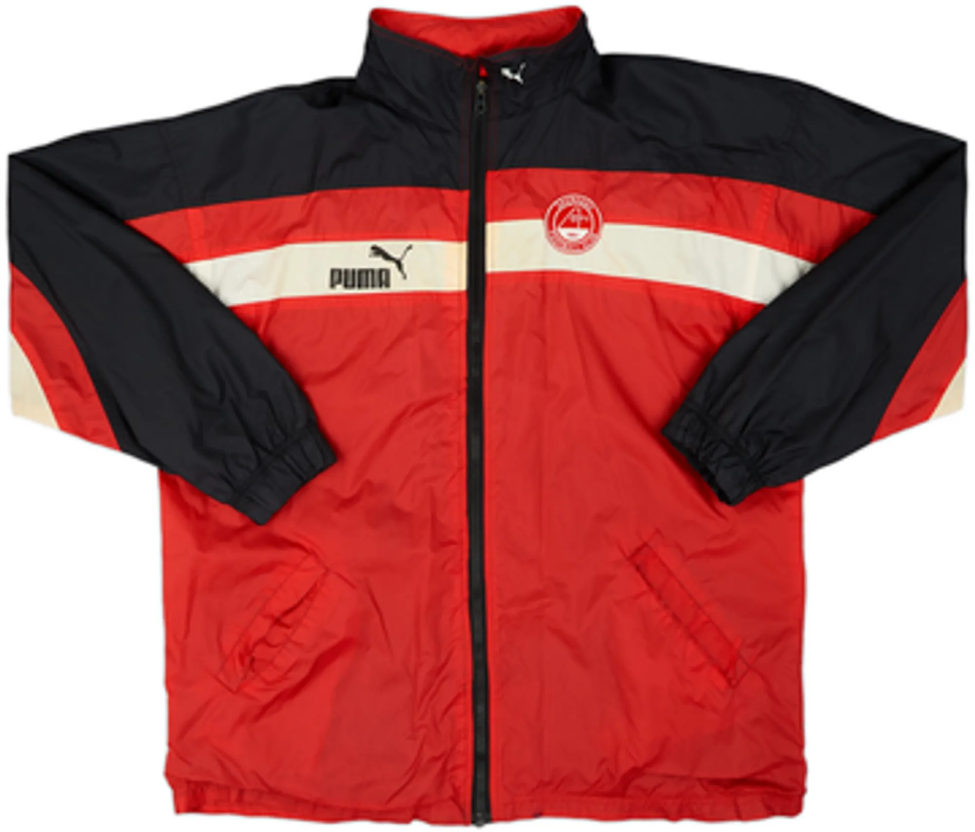 1997-98 Aberdeen Puma Hooded Rain Jacket - 5/10 - (M)