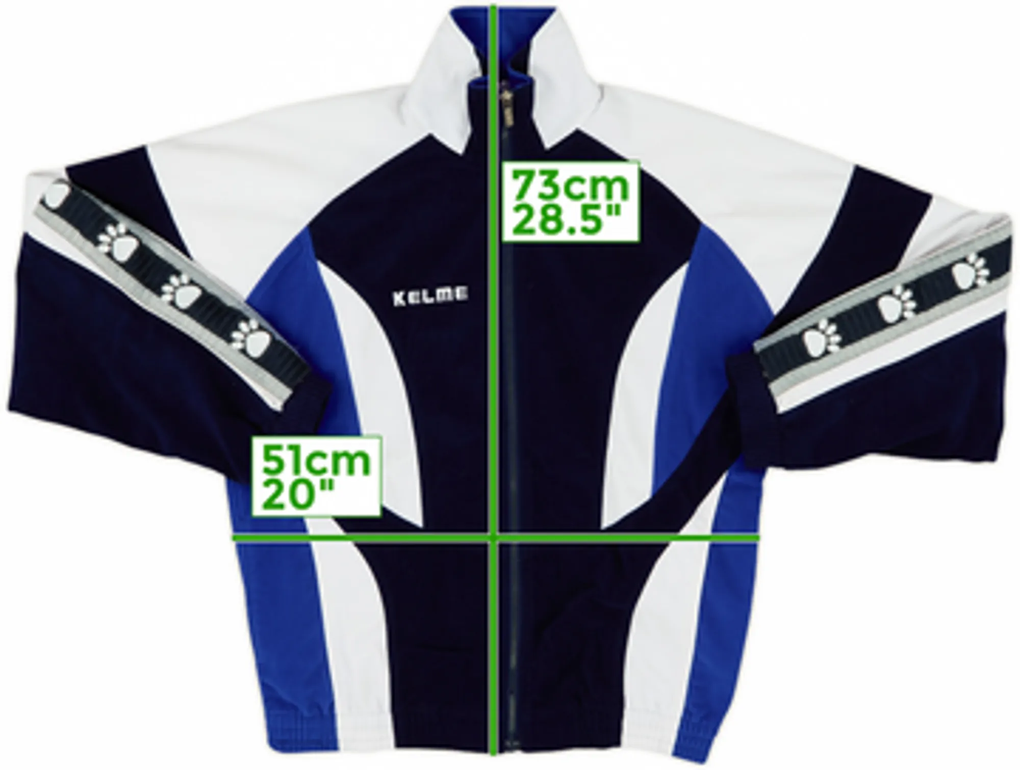 1996-97 Real Madrid Kelme Track Jacket - 9/10 - (L)