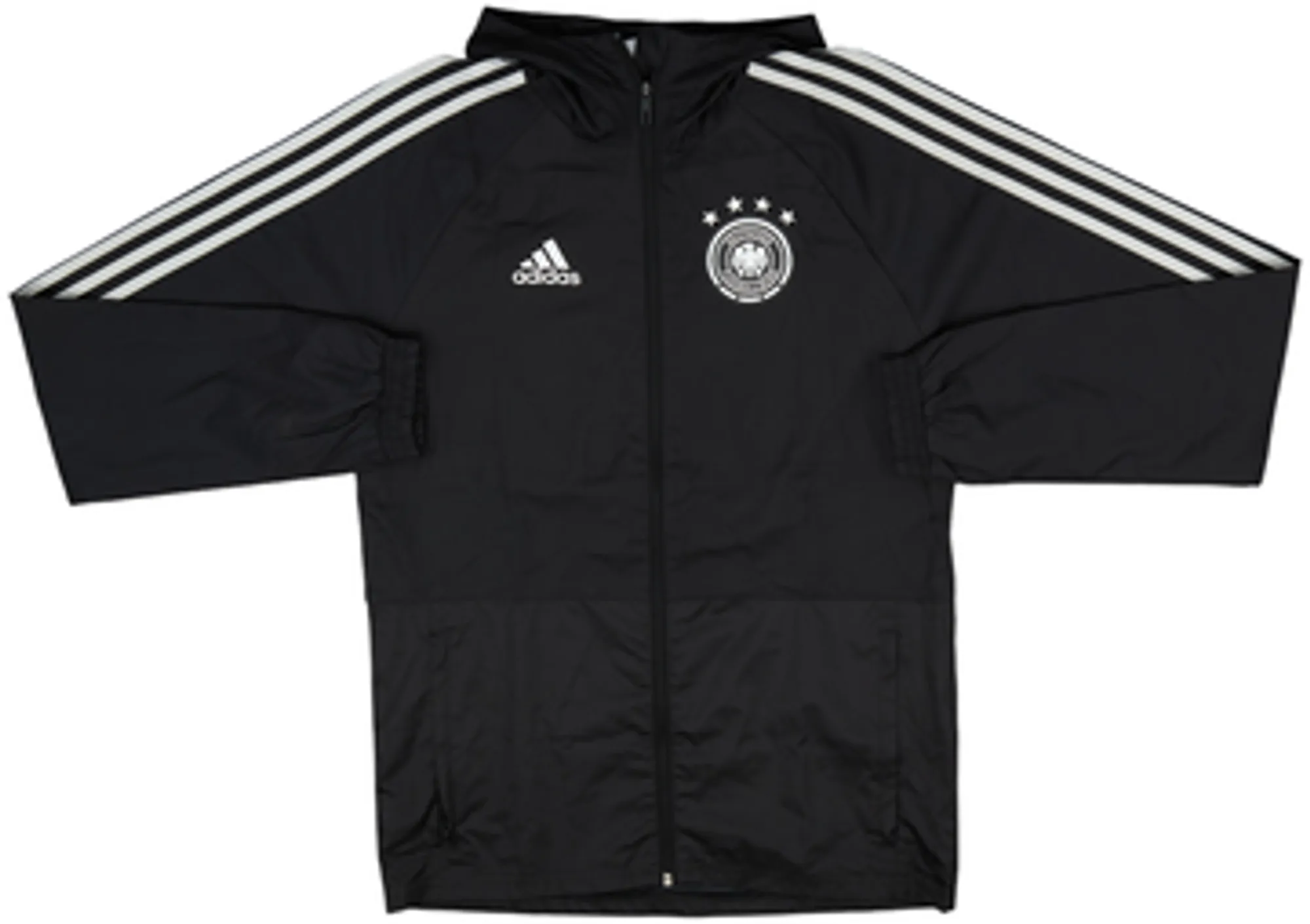 2018-19 Germany adidas Hooded Rain Jacket - 10/10 - (S)