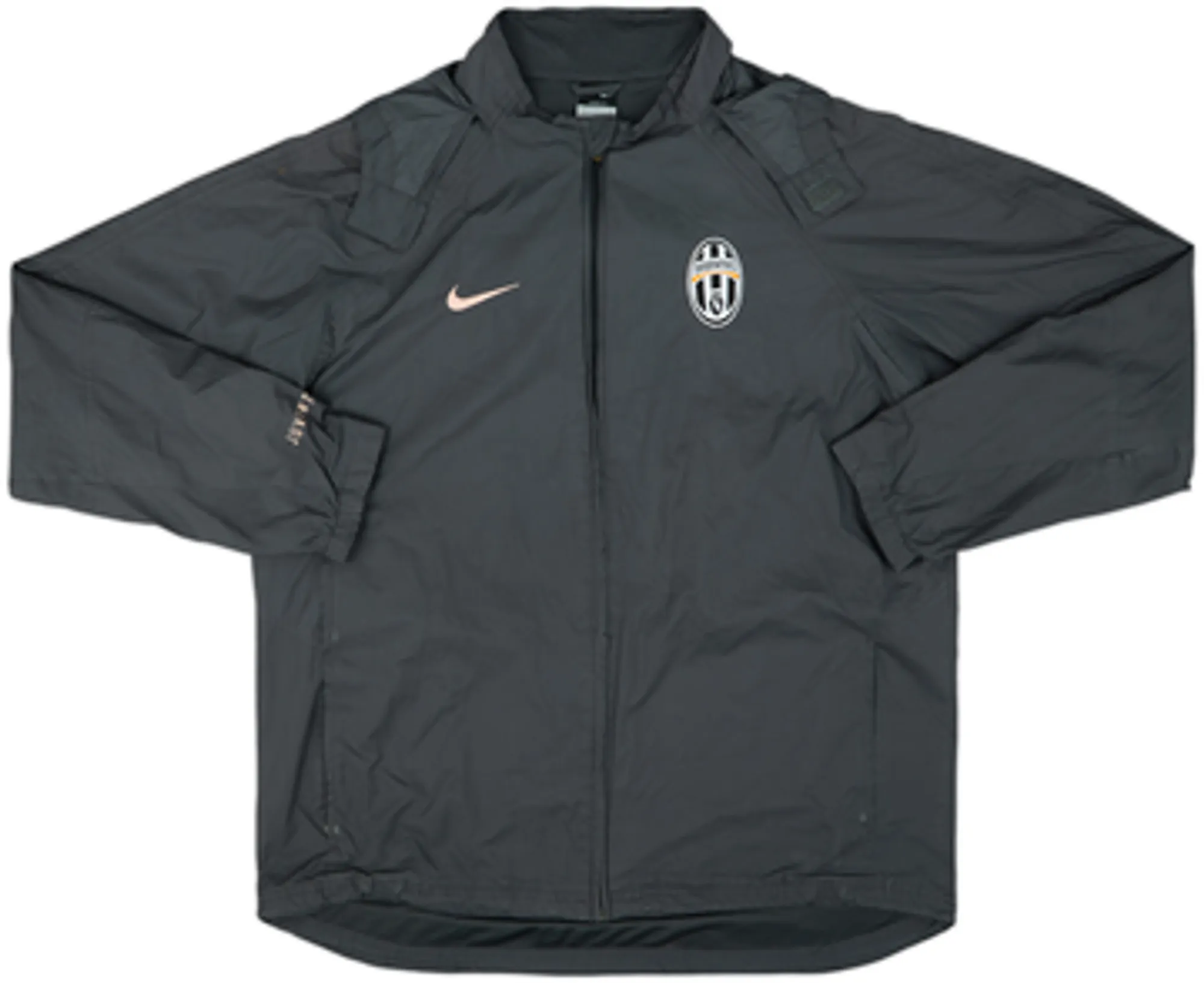 2004-05 Juventus Nike Hooded Rain Jacket - 8/10 - (L)