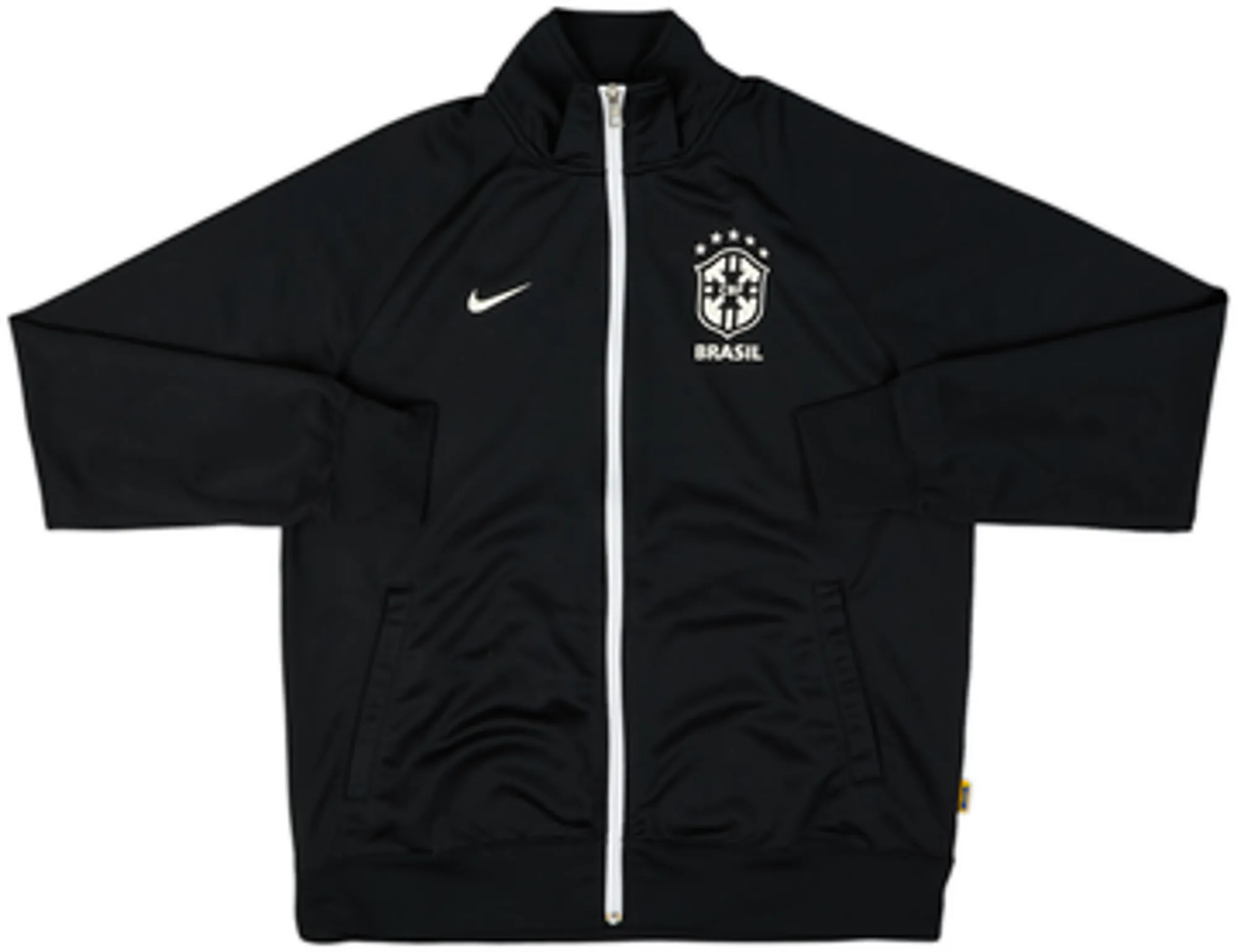 2013-14 Brazil Nike Track Jacket - 10/10 - (M)