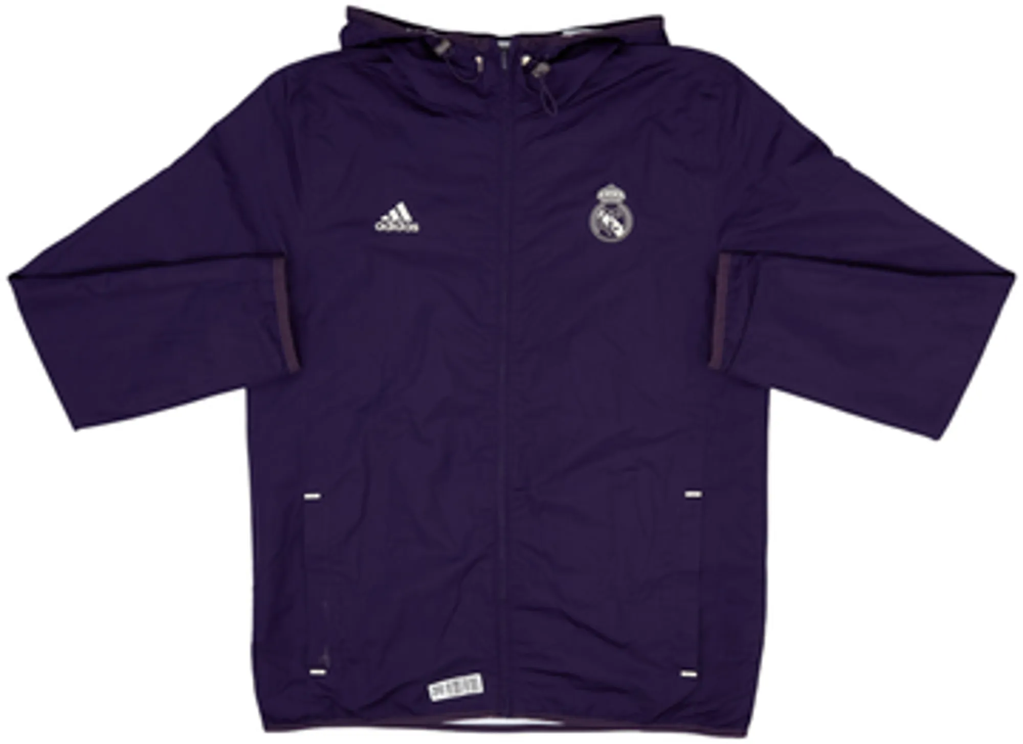2010-11 Real Madrid adidas Reversible Hooded Track Jacket - 5/10 - (M)