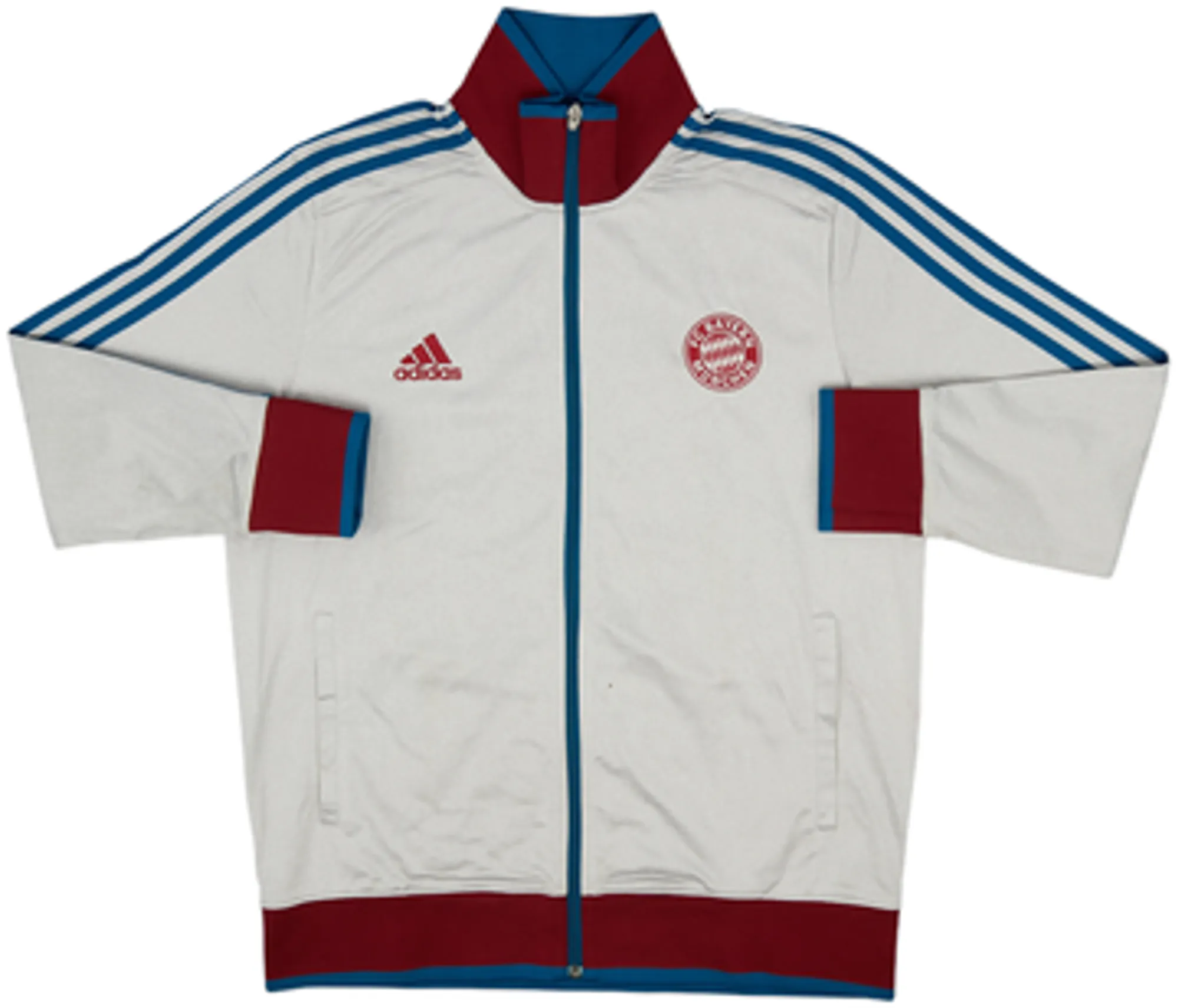 2014-15 Bayern Munich adidas Track Jacket - 8/10 - (XL)