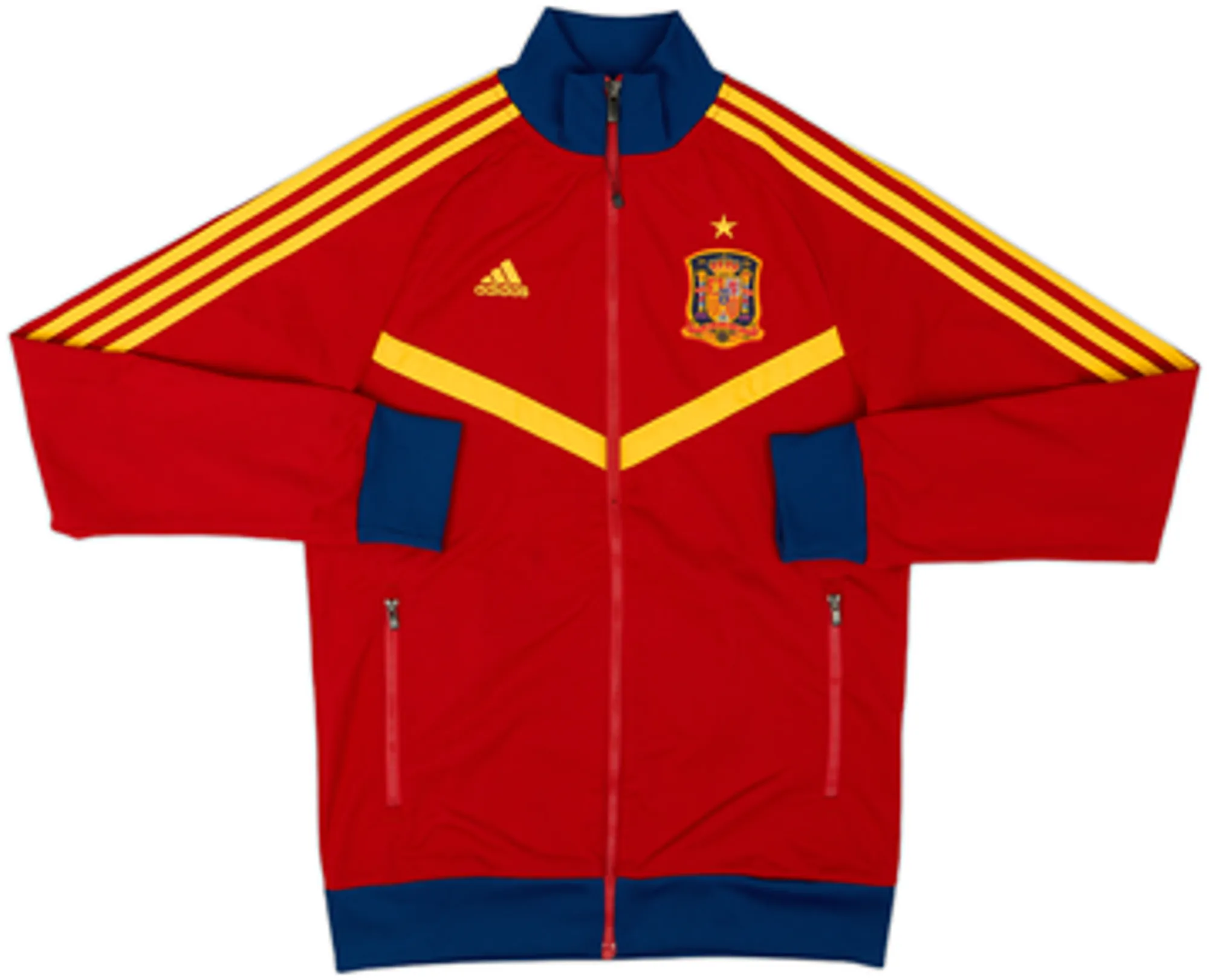 2013-14 Spain adidas Track Jacket - 7/10 - (S)