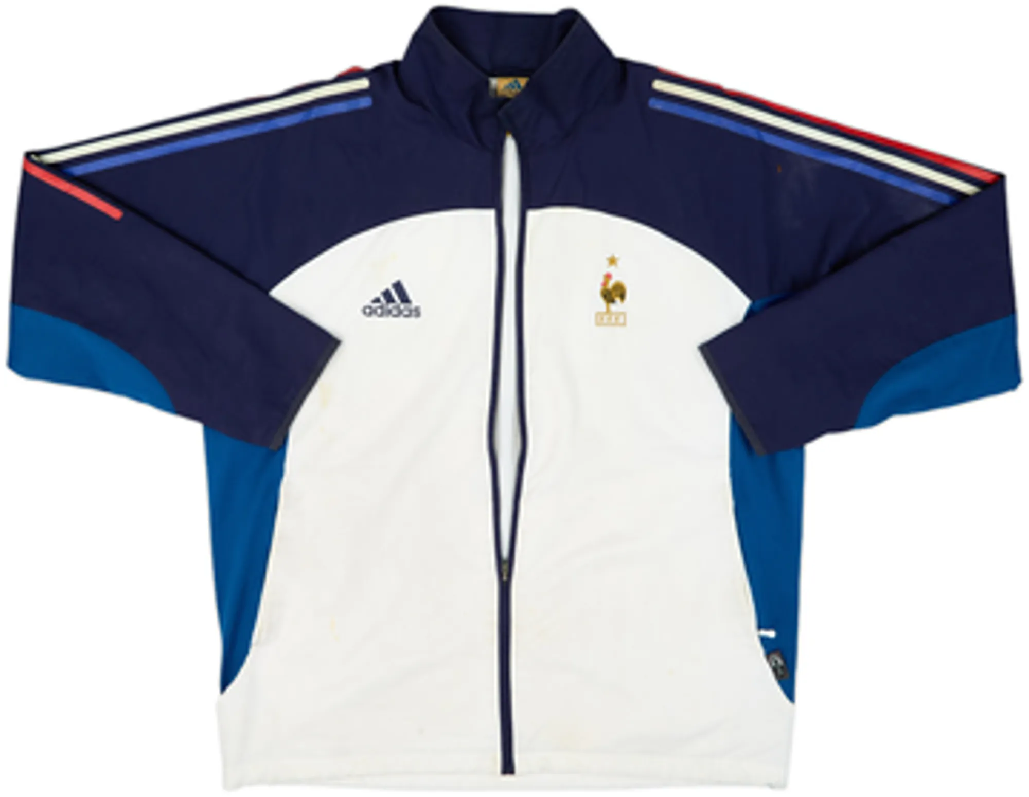 2002-04 France adidas Track Jacket - 3/10 - (M/L)