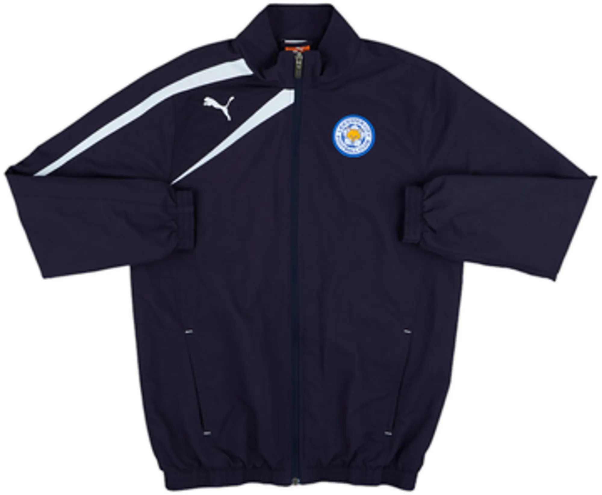 2012-13 Leicester City Puma Track Jacket - 8/10 - (XL.Boys)