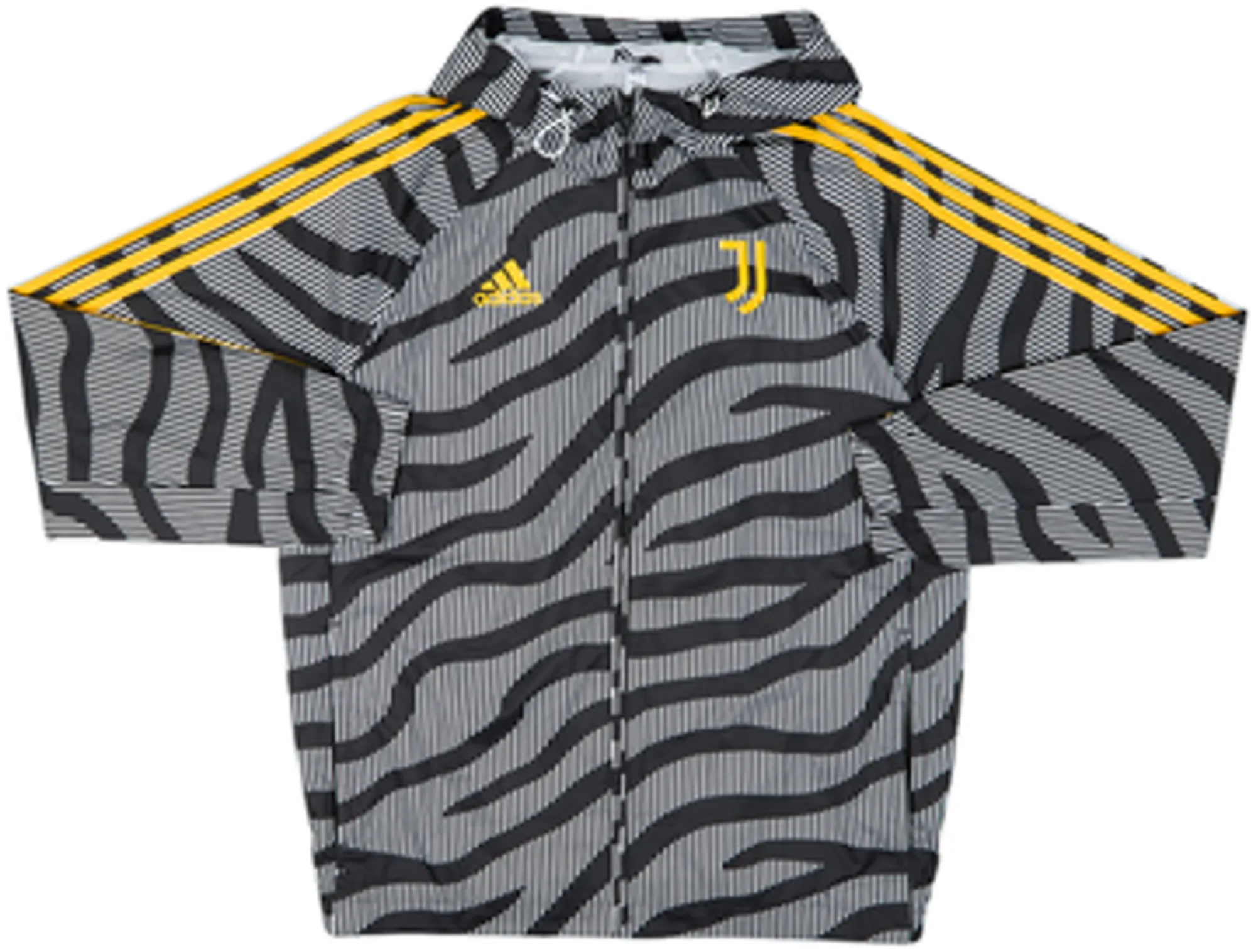 2023-24 Juventus adidas Hooded Track Jacket - 10/10 - (M)