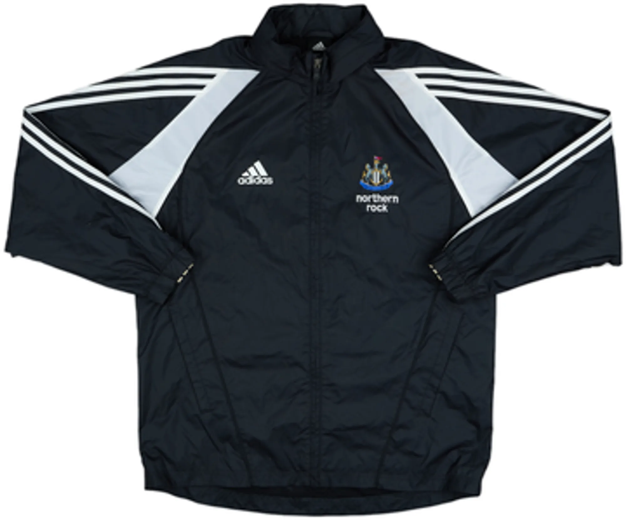 2005-06 Newcastle adidas Hooded Rain Jacket - 8/10 - (M)