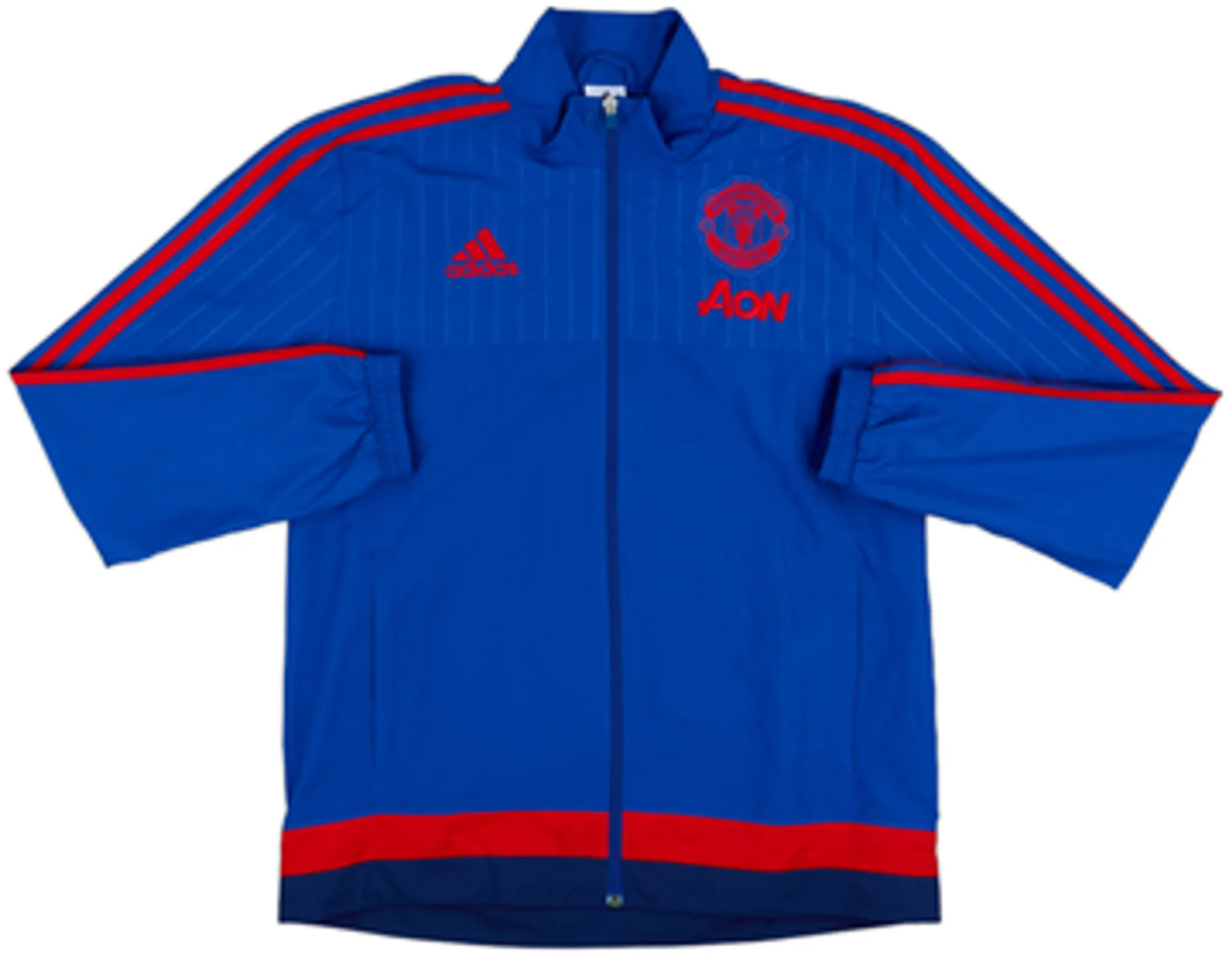 2015-16 Manchester United adidas Track Jacket - 9/10 - (M)