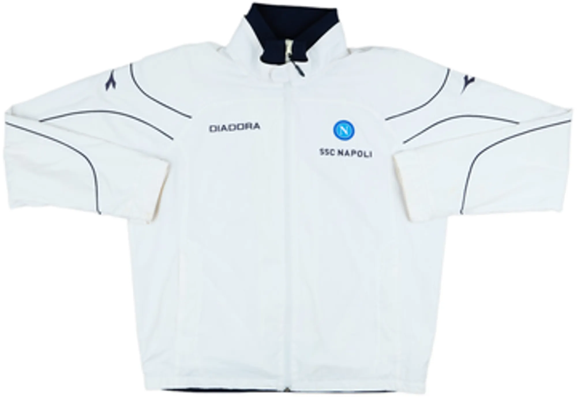 2006-07 Napoli Diadora Track Jacket - 6/10 - (M)