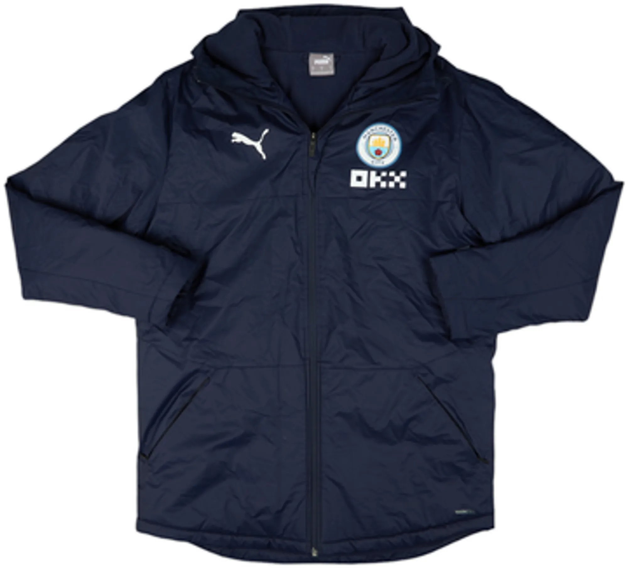 2022-23 Manchester City Puma Padded Bench Coat - 8/10 - (M)