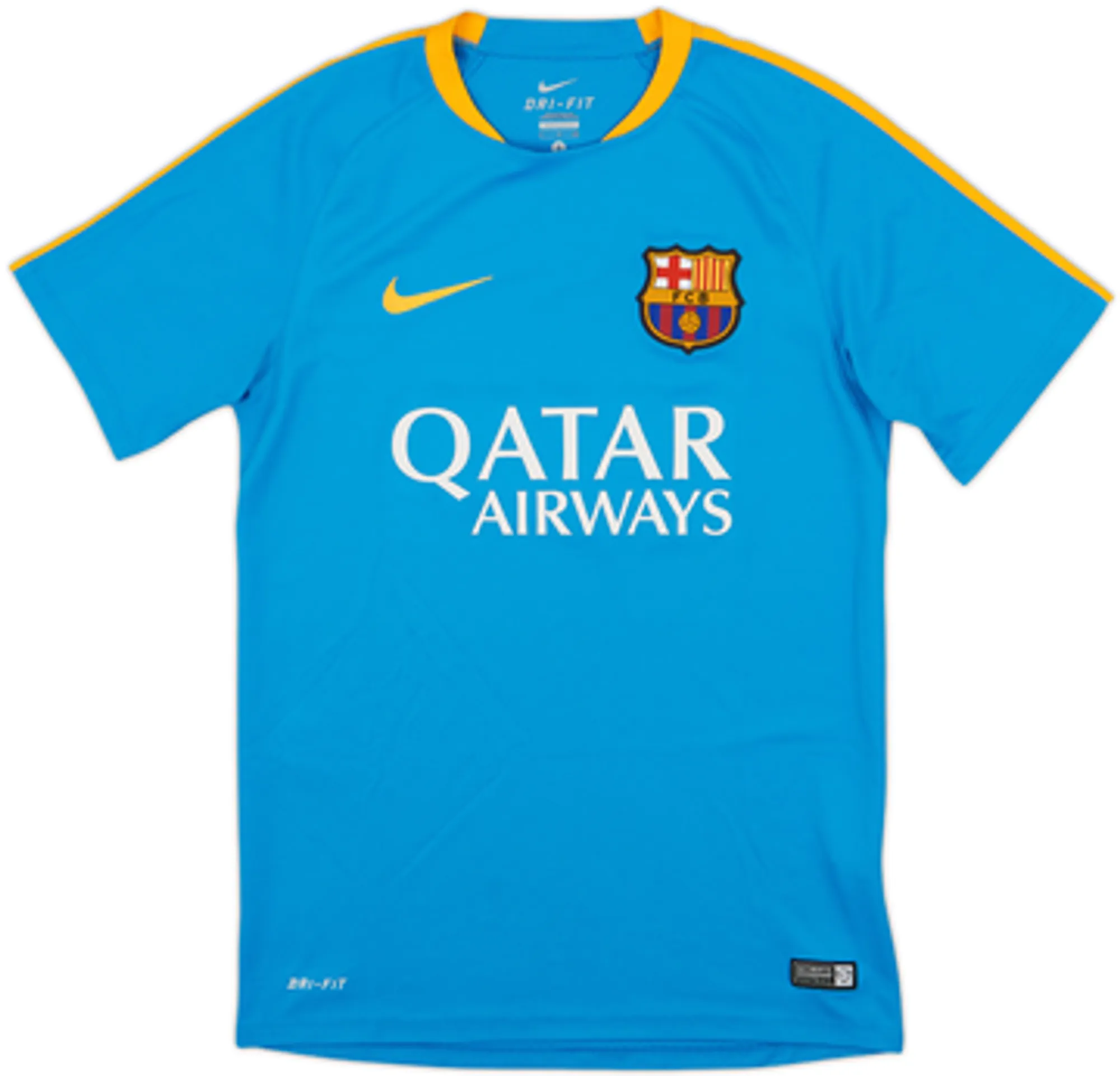 Nike Barcelona Mens SS Home Shirt 2015/16