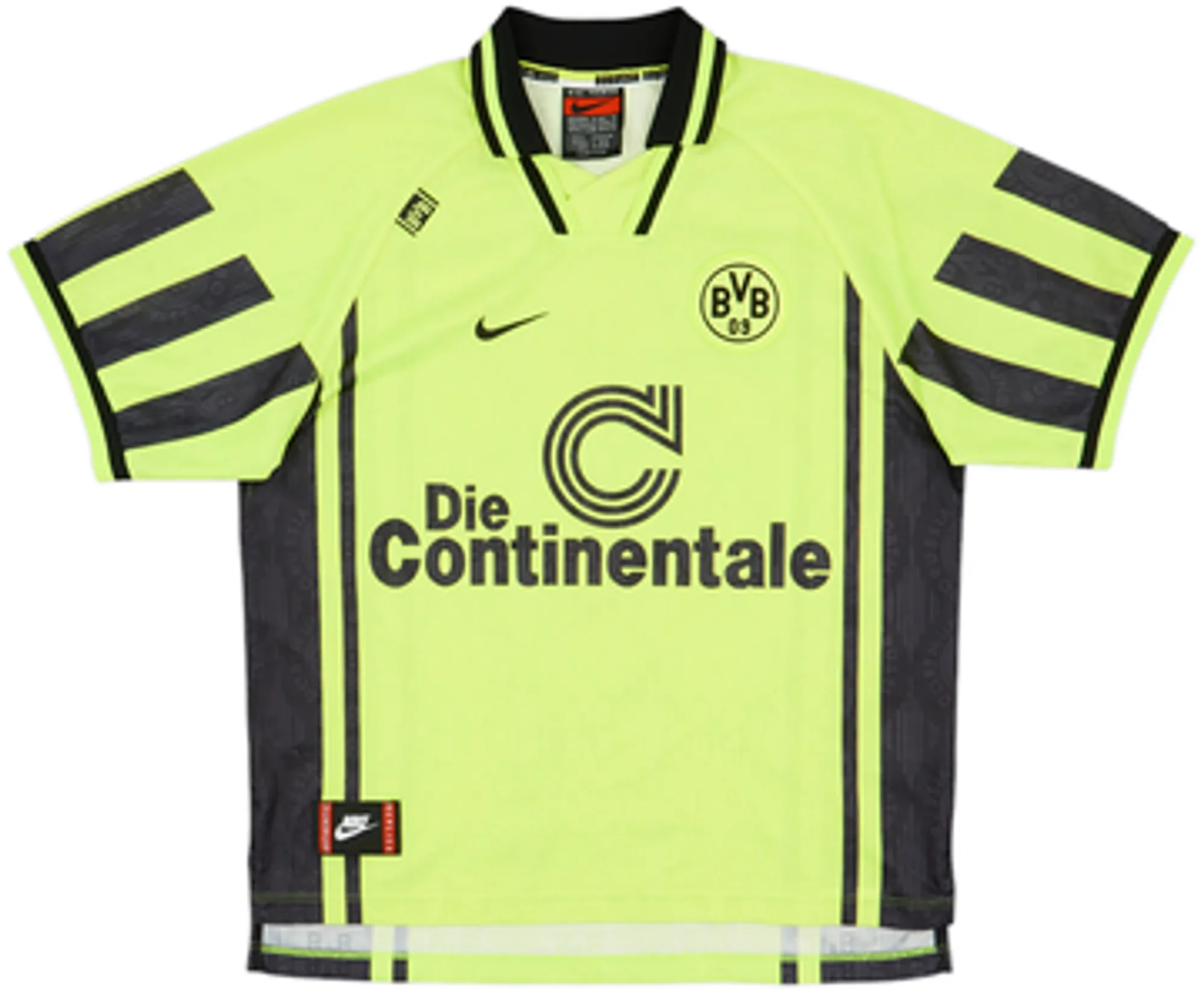 Nike Borussia Dortmund Mens SS Home Shirt 1996/97