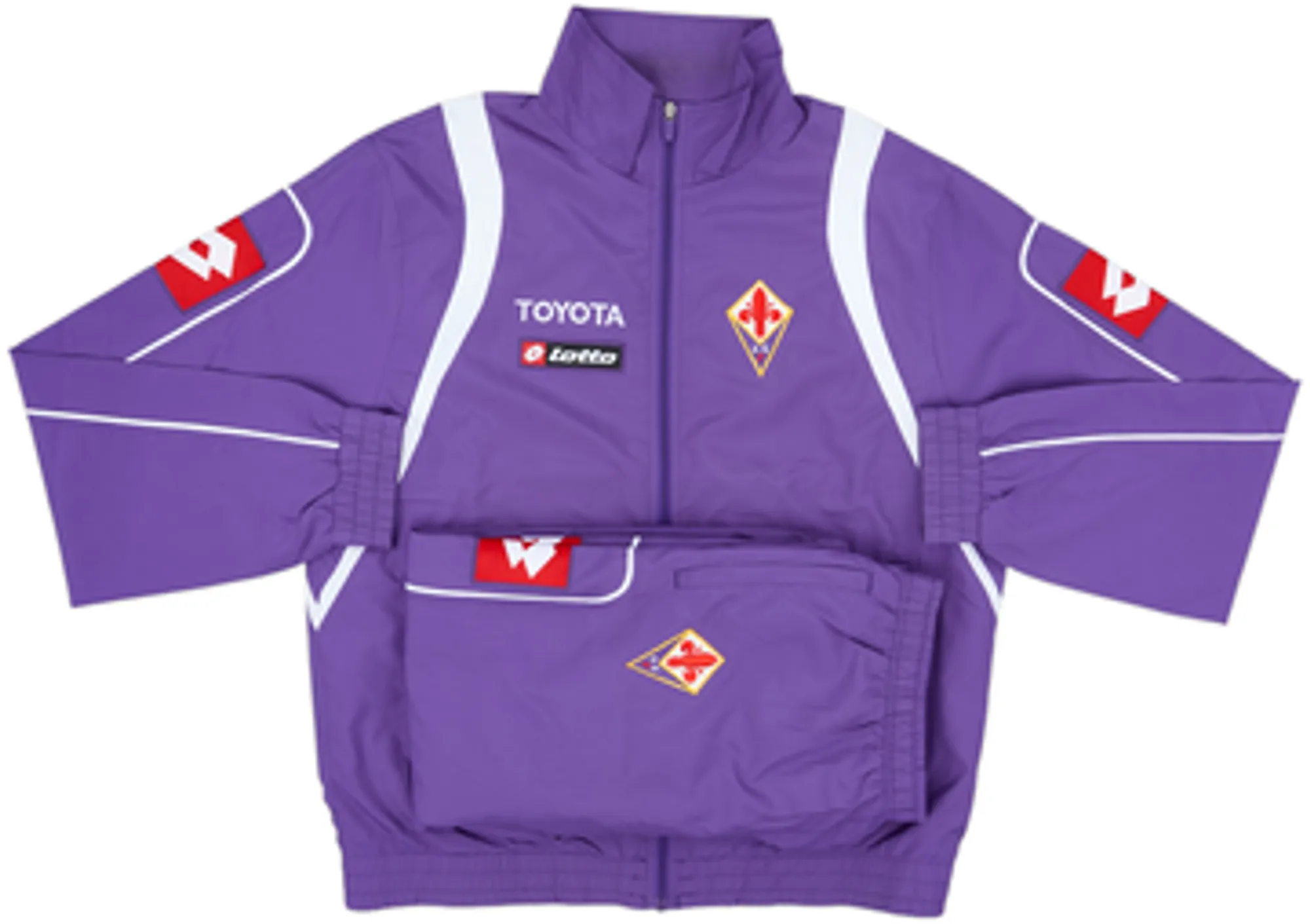 Lotto Fiorentina Mens SS Home Shirt 2006/07