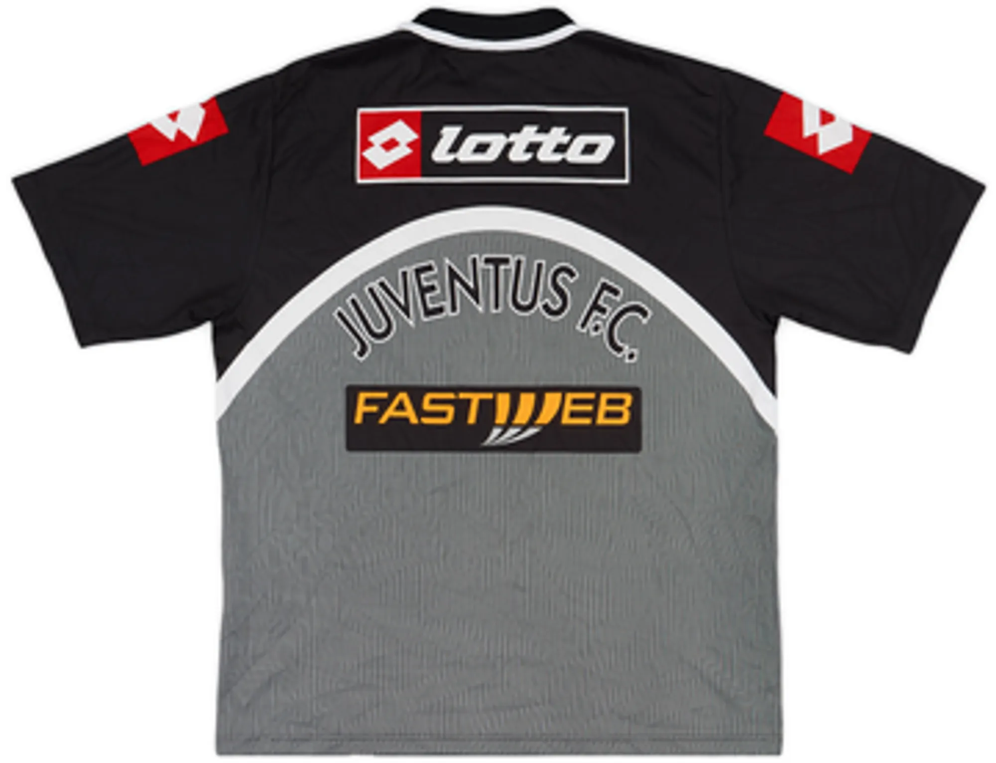 Lotto Juventus Mens SS Home Shirt 2001/02