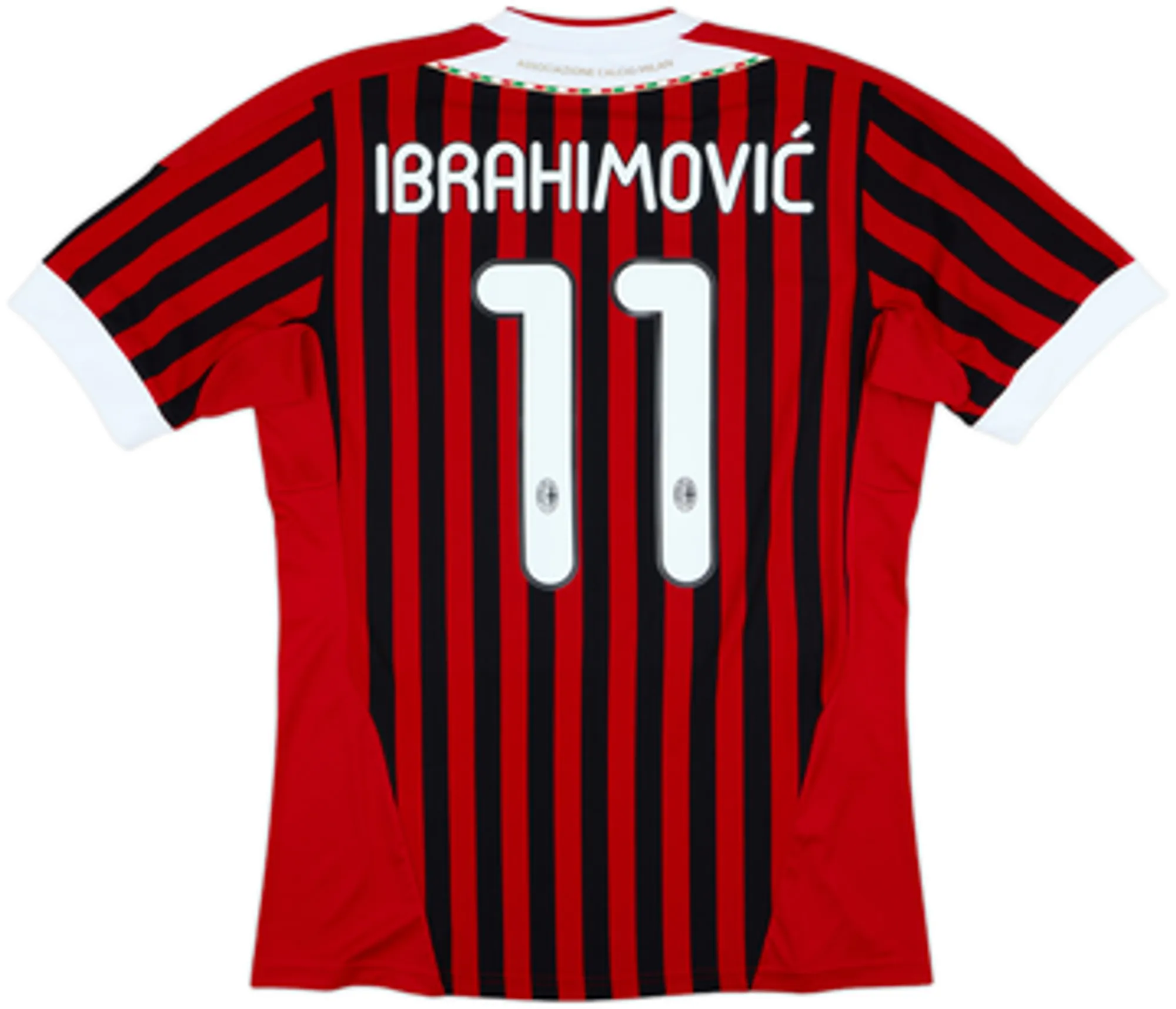 adidas AC Milan Mens SS Home Shirt 2011/12